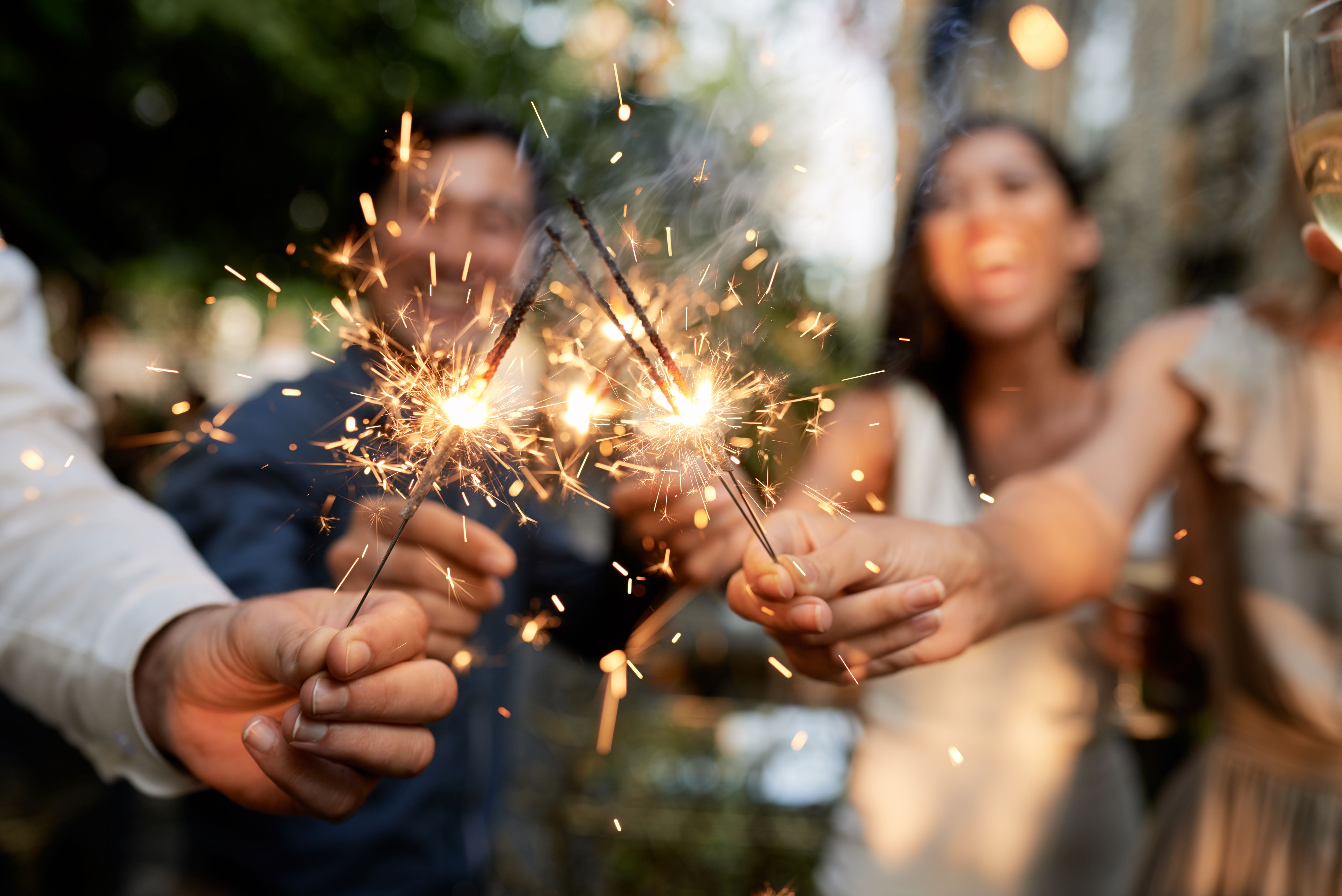 wedding sparklers