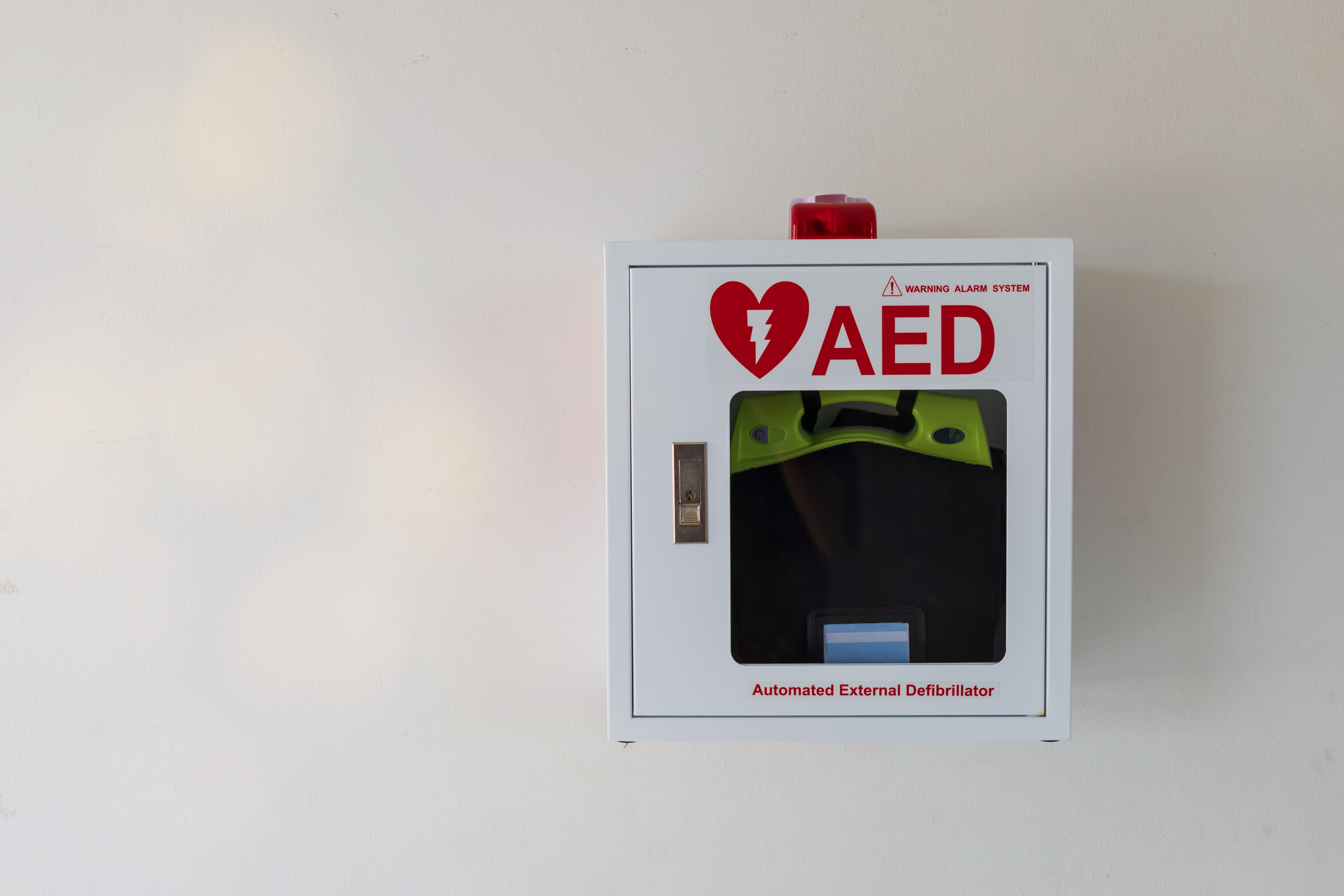 using AED