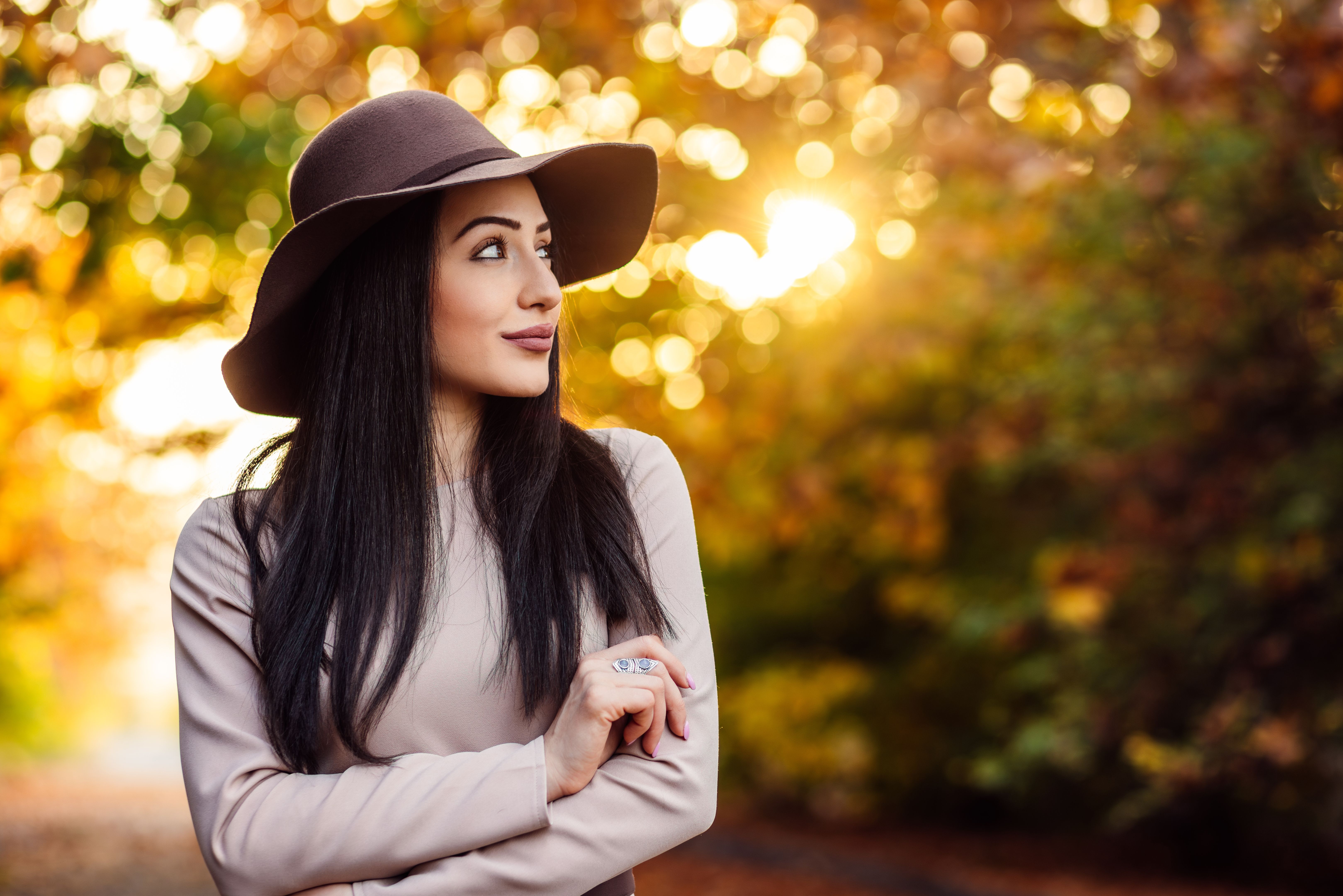 The golden touch of autumn, a peaceful moment in the sun s gentle glow