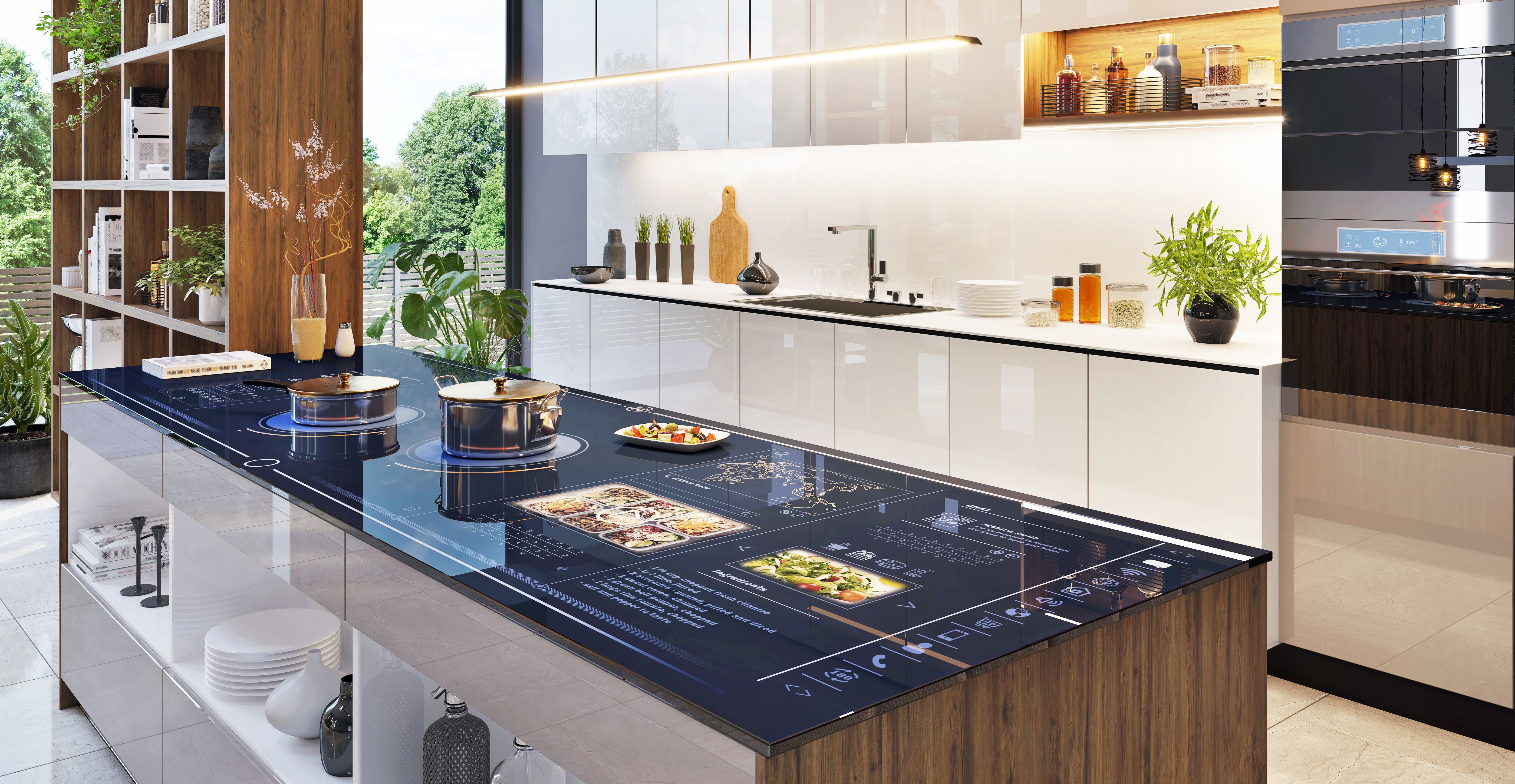 modern kitchen appliance