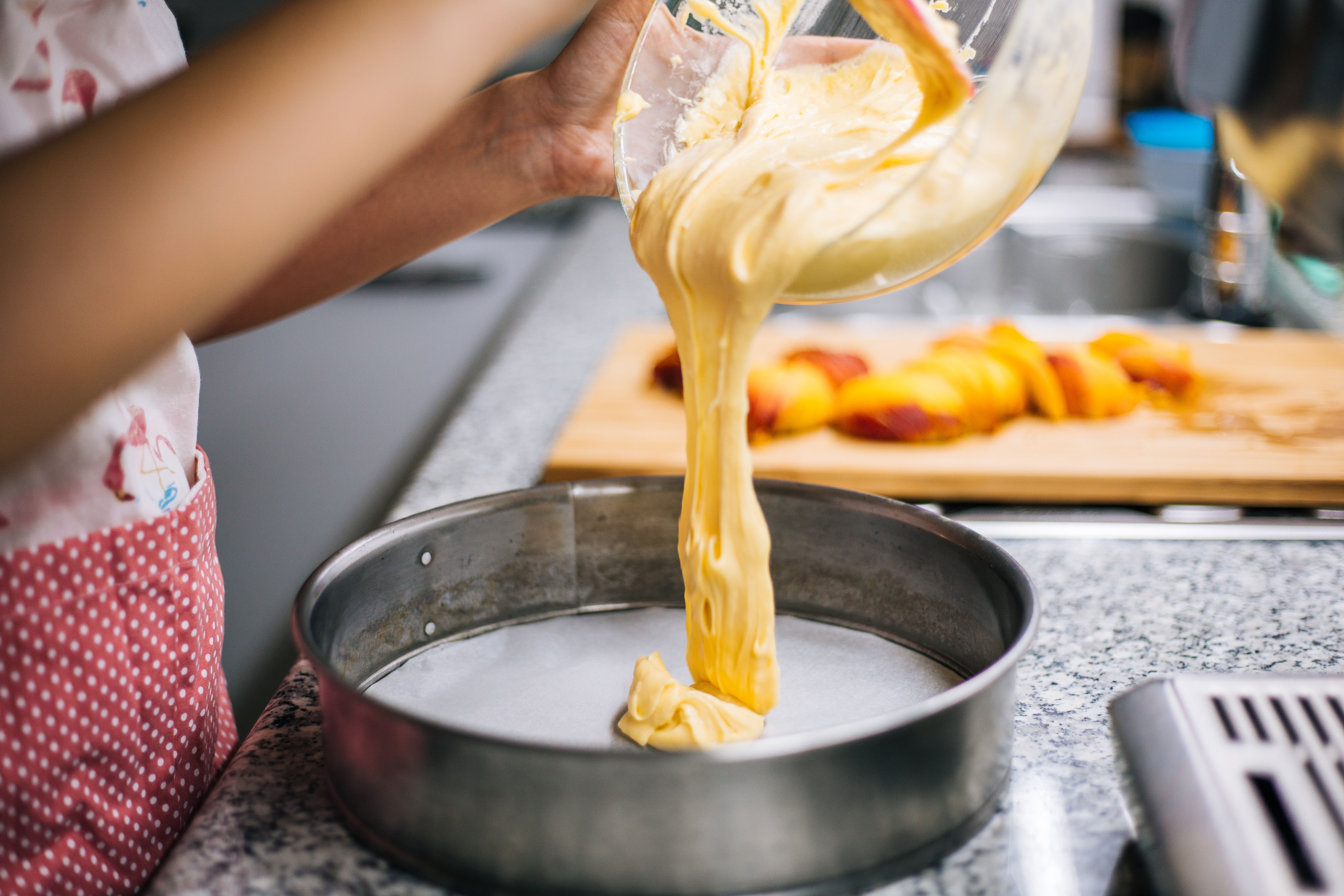baking cake
