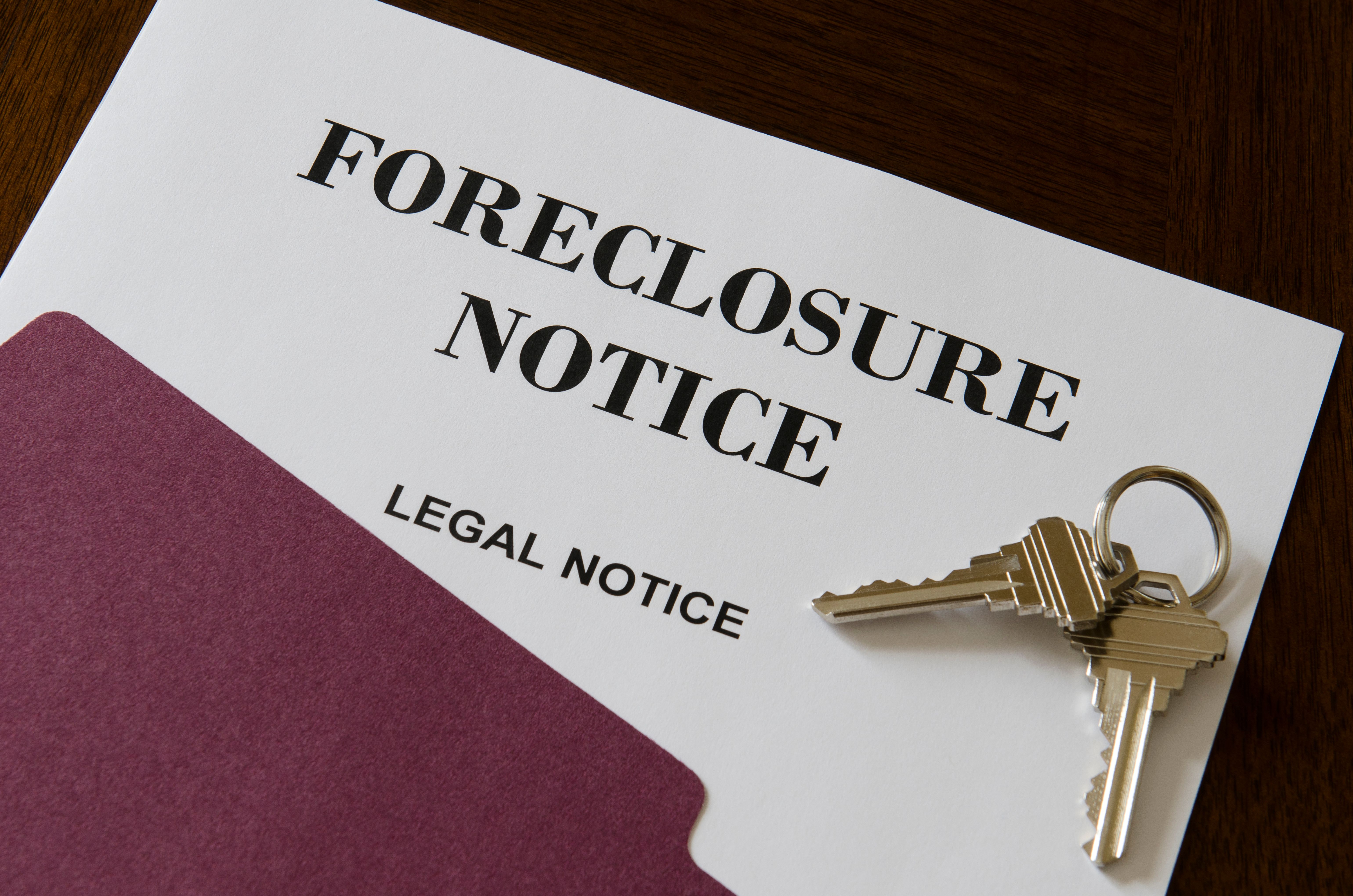 legal advice foreclosure