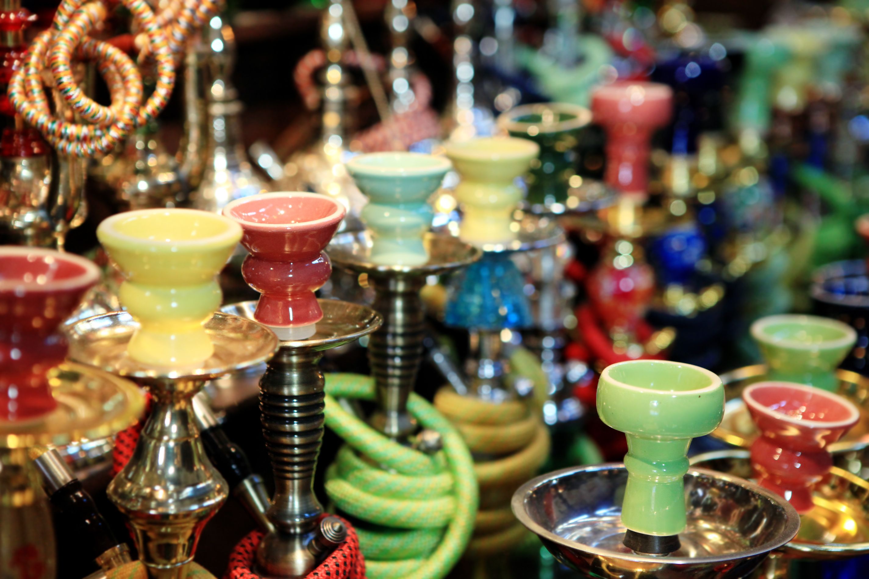 collection of hookah