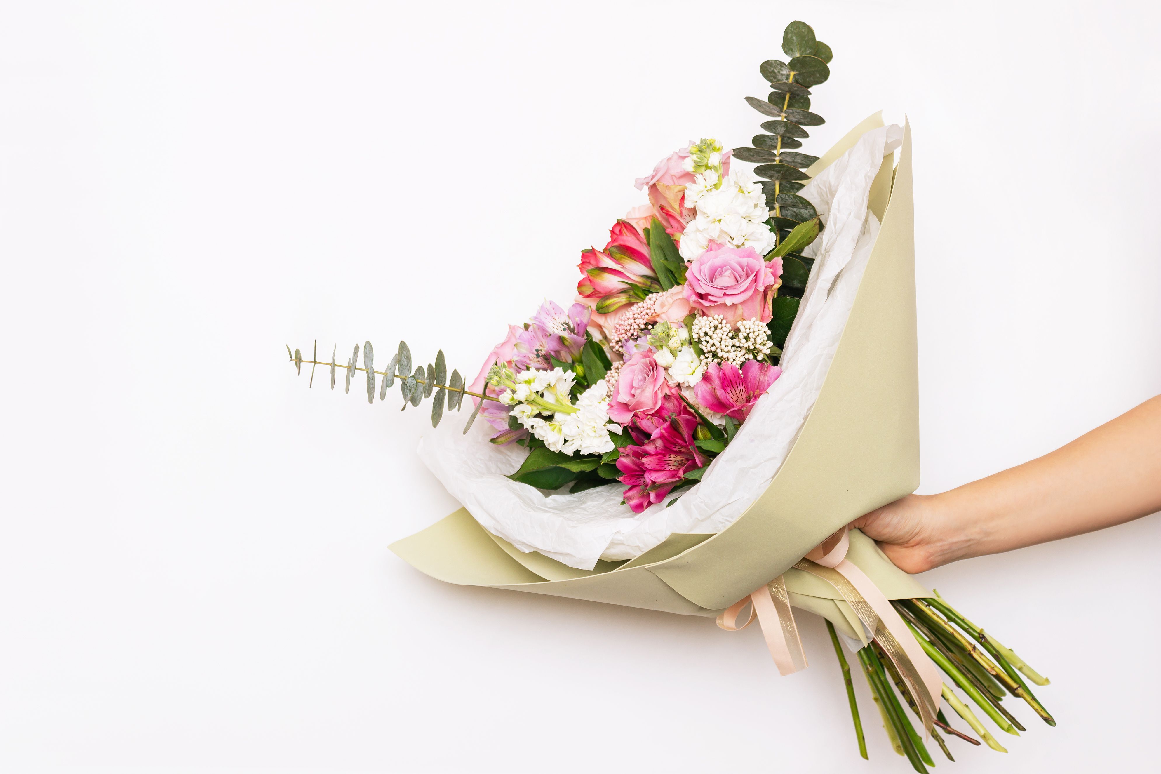 diy flower bouquet