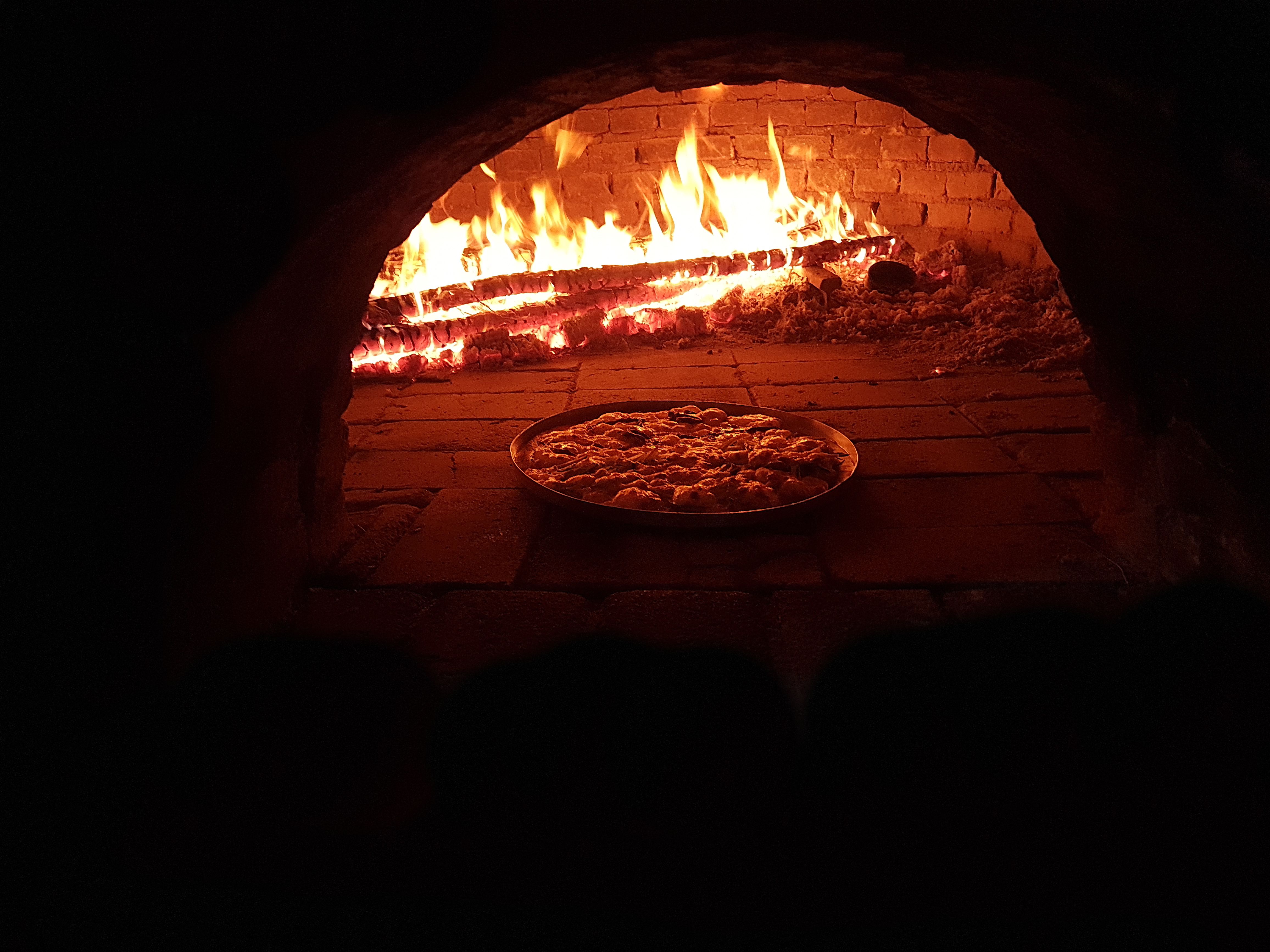 wood-fired oven