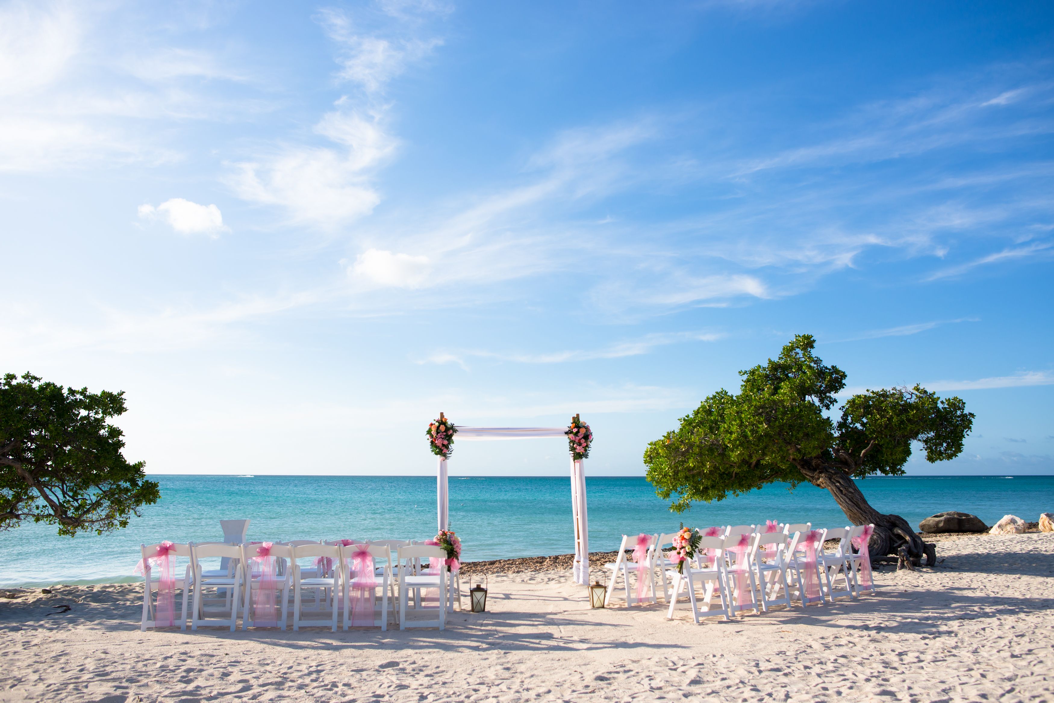 caribbean beach wedding