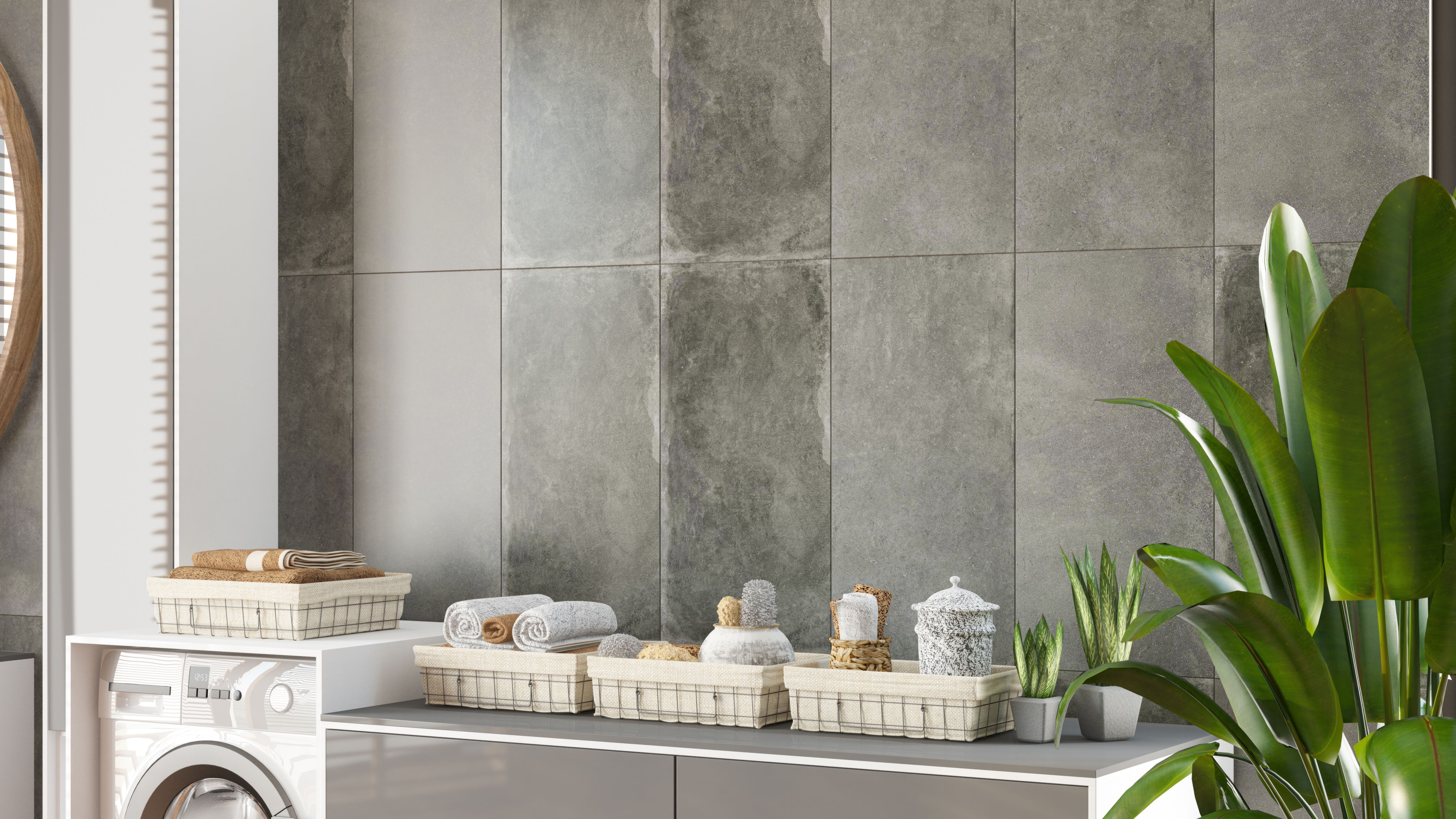 open airy bathroom