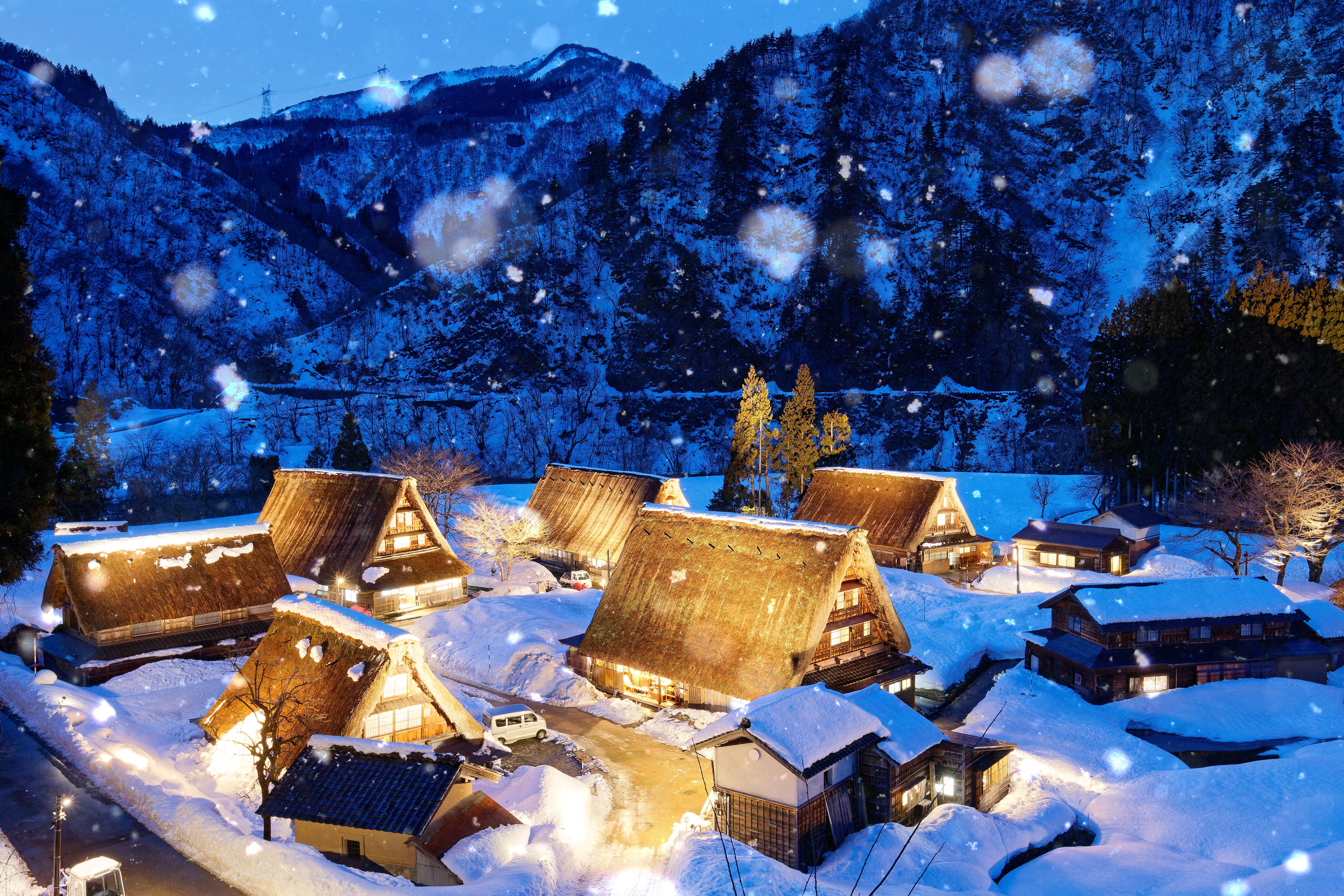 cultural winter town