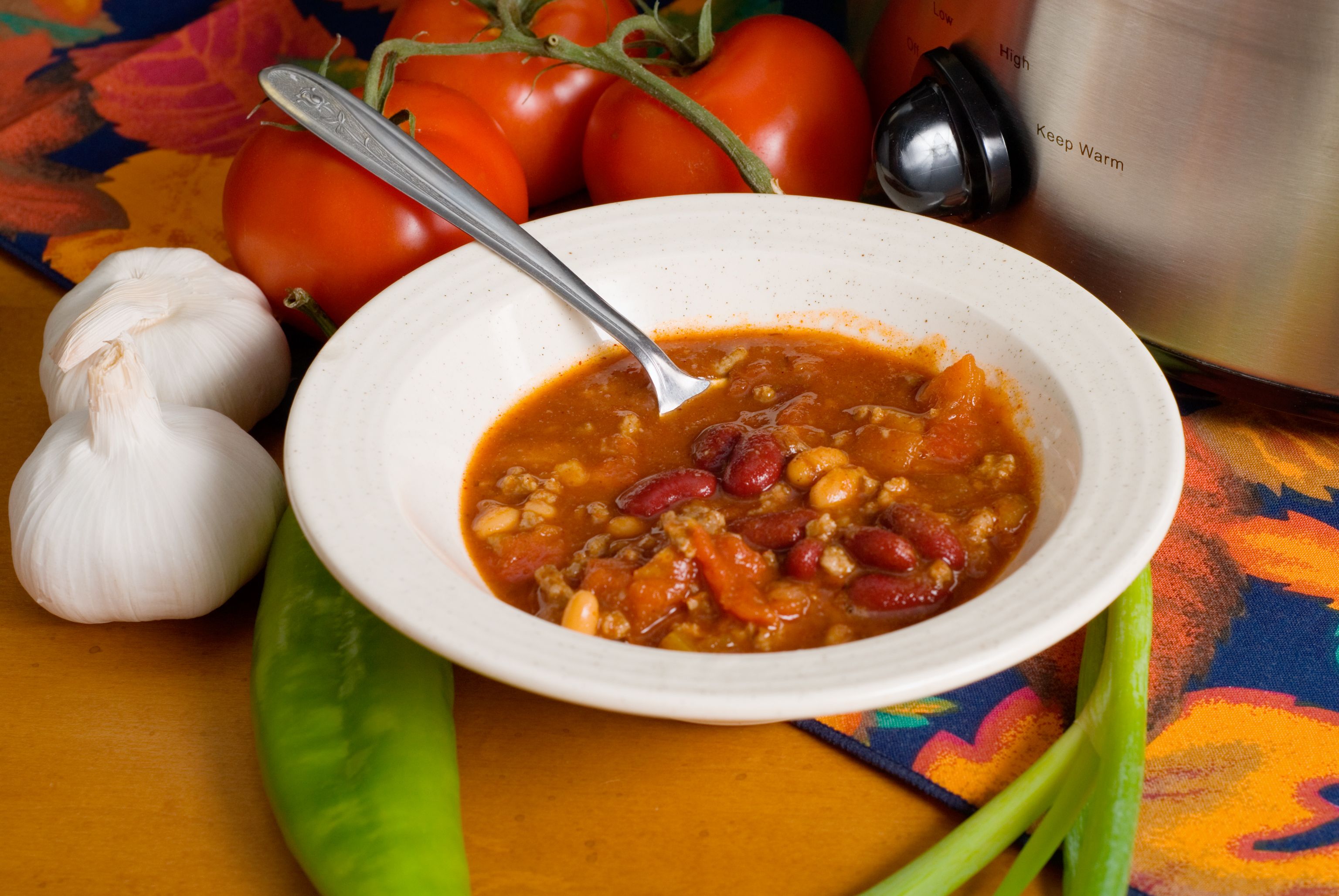 chili con carne slow cooker