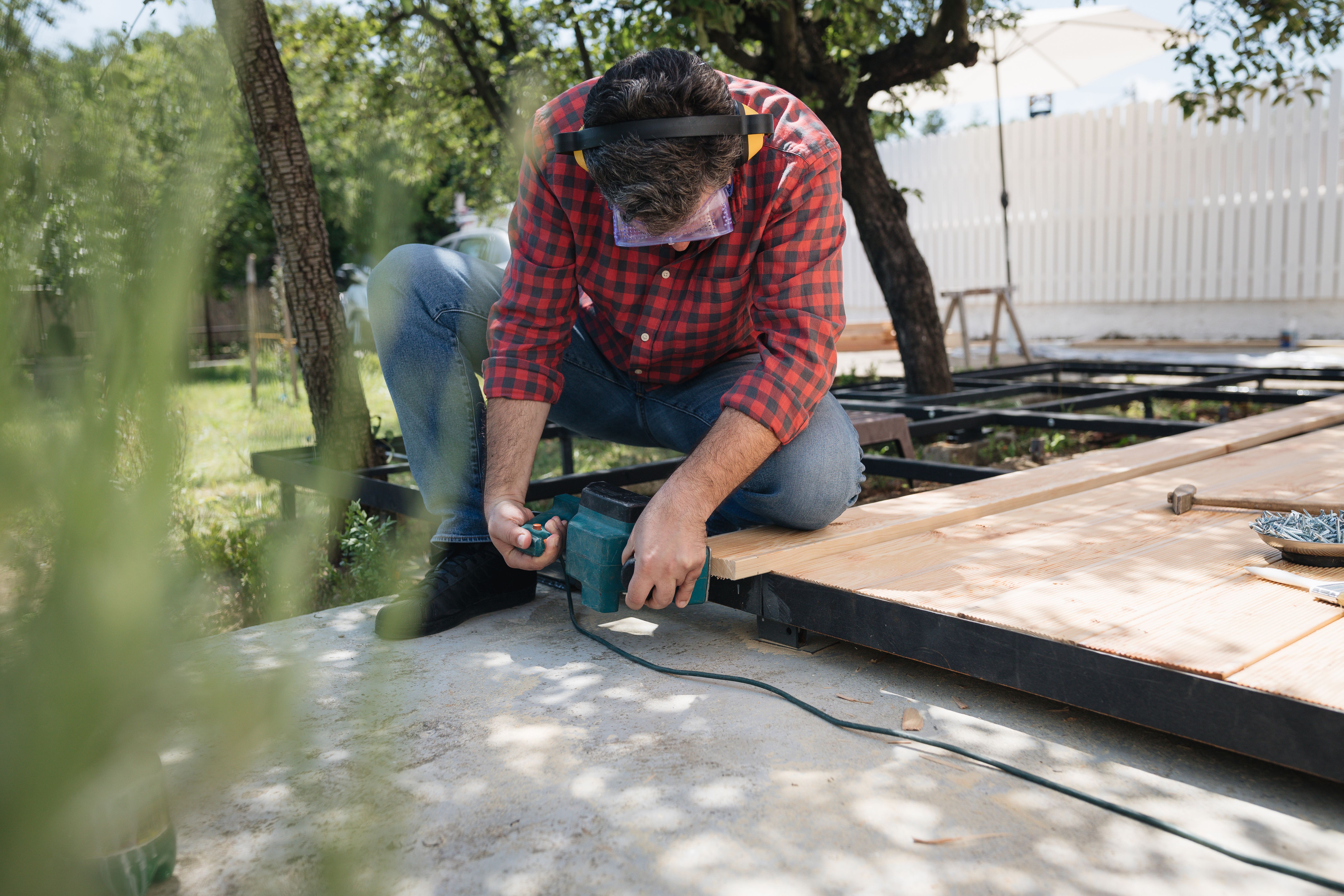 professional shed installation