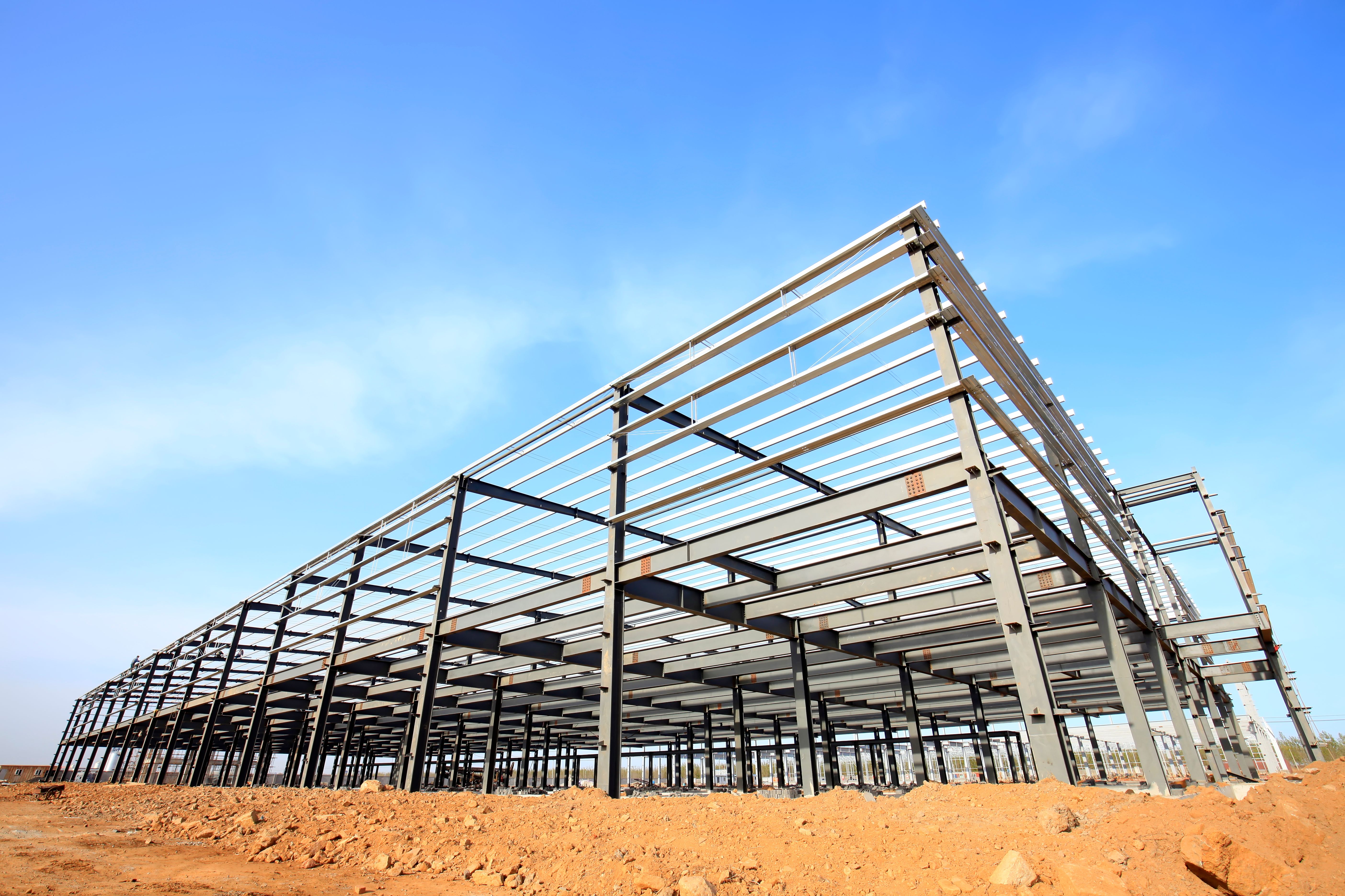 Steel frame structure
