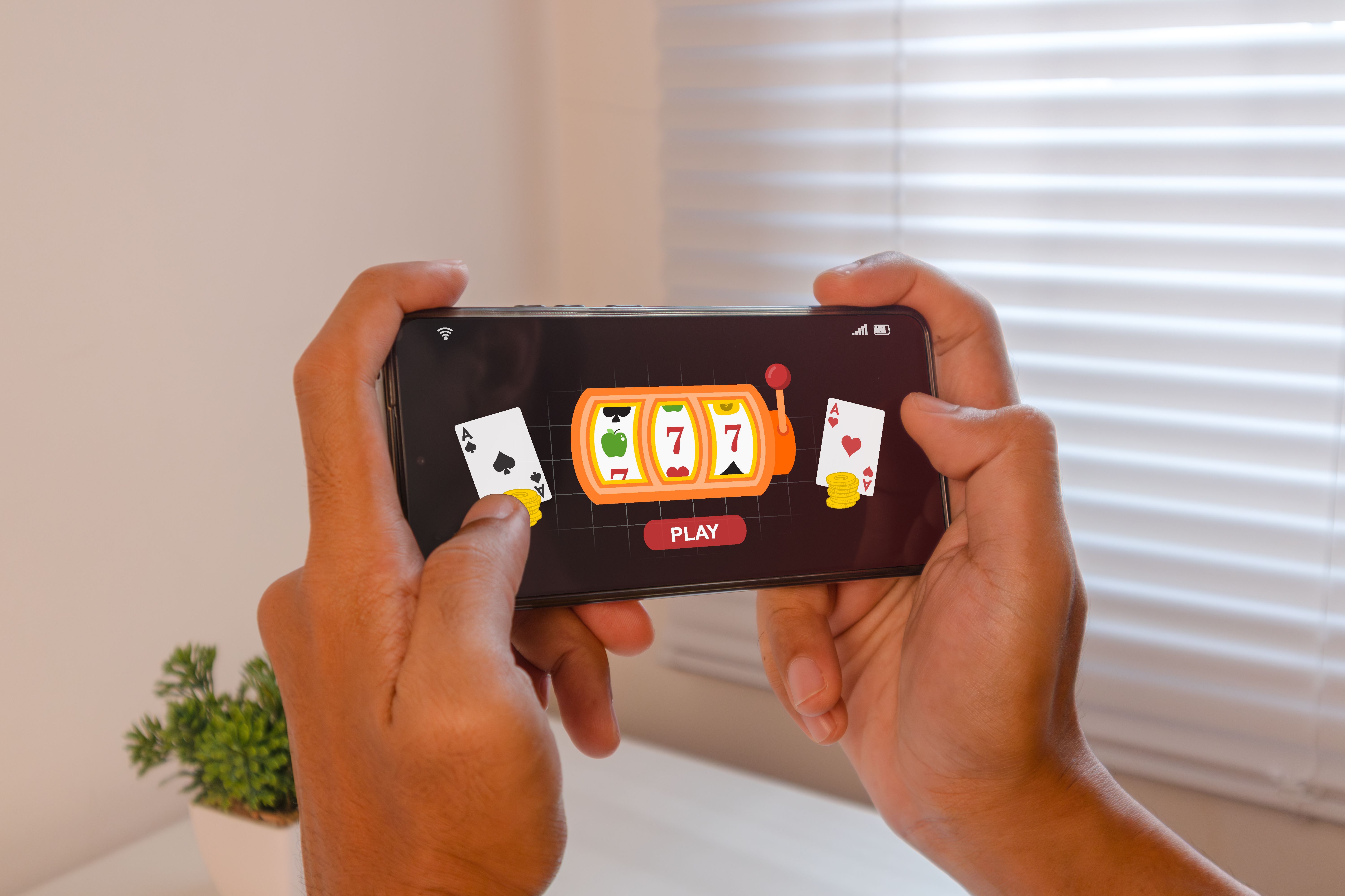 online gambling interface
