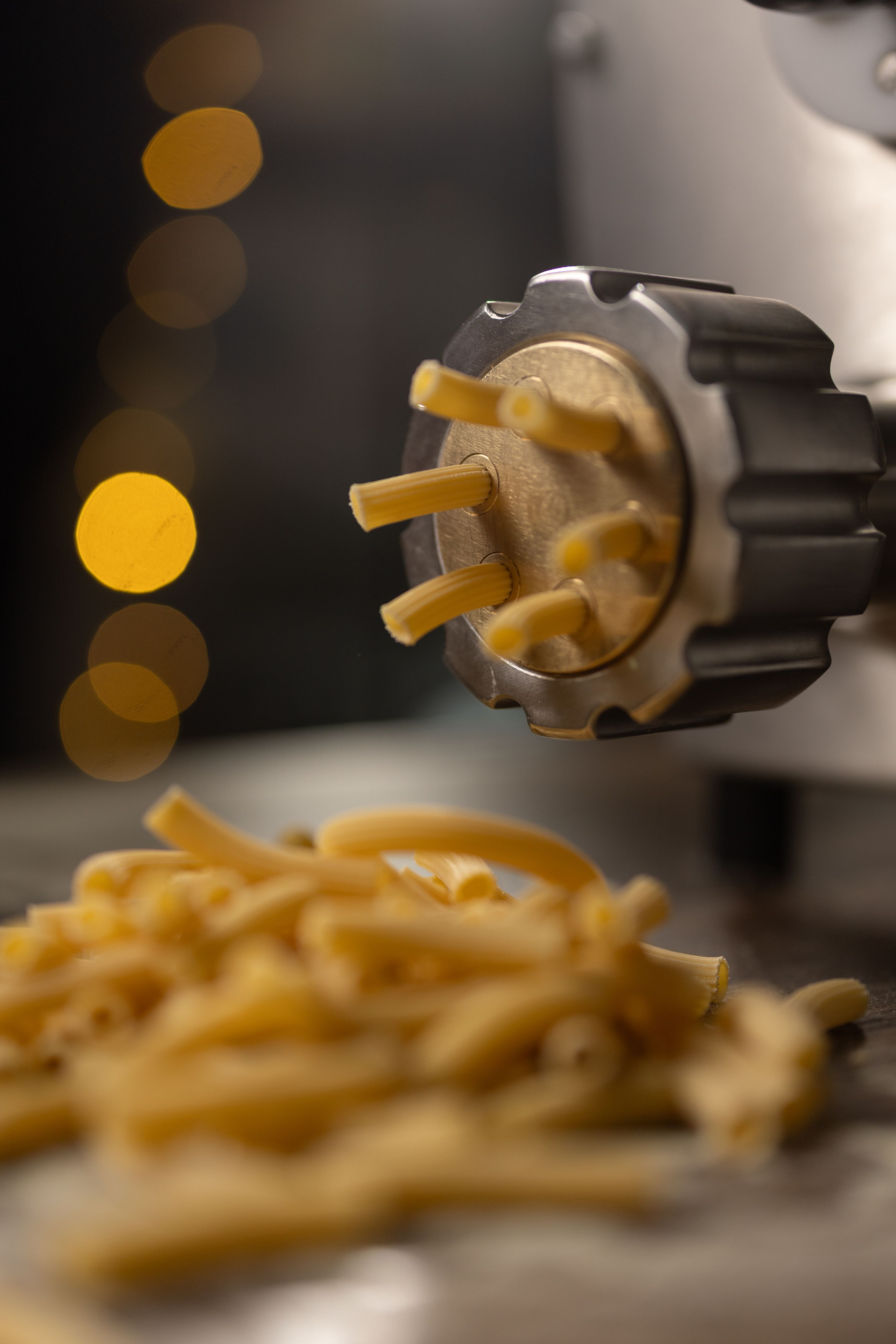 cutting pasta