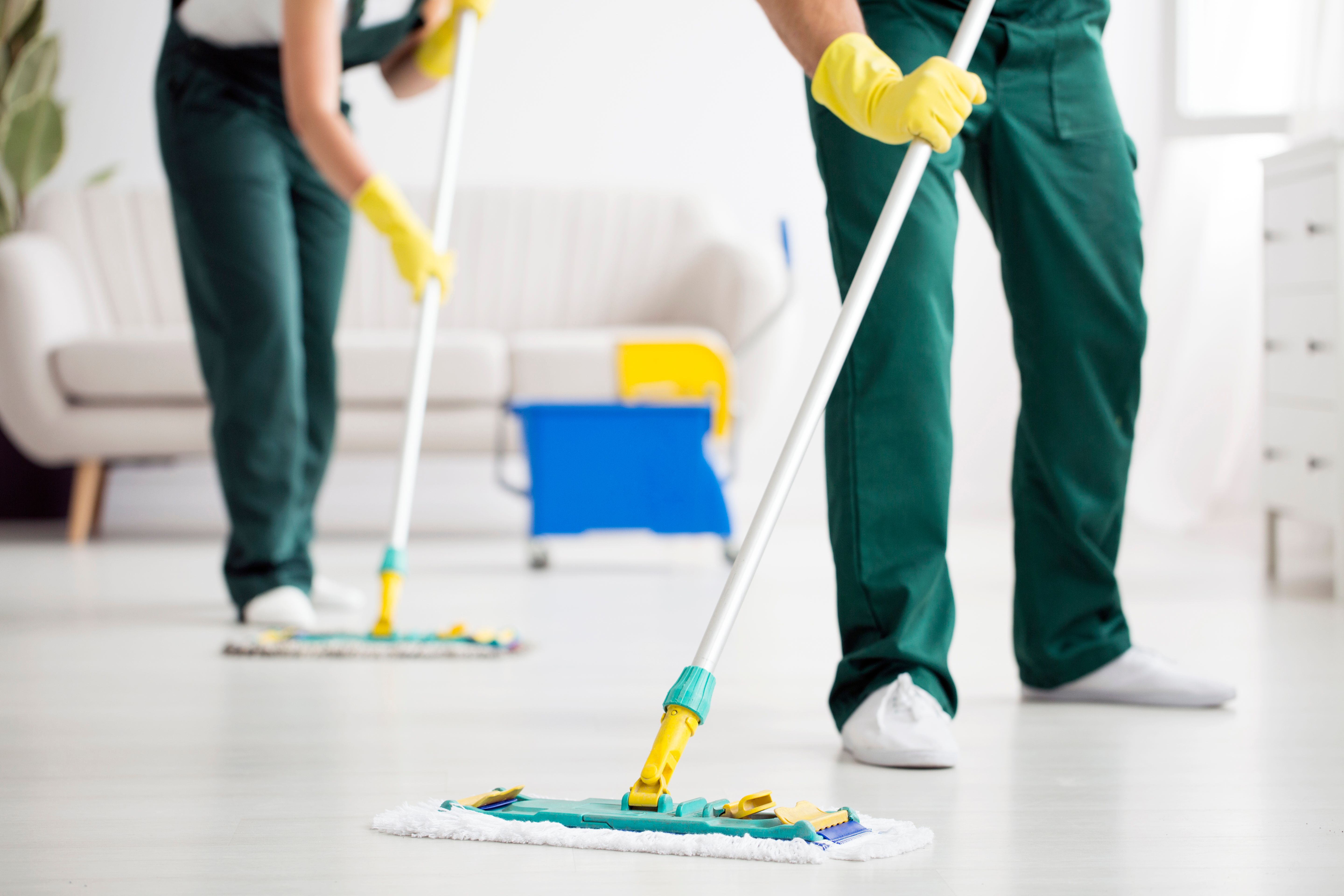 cleaning team