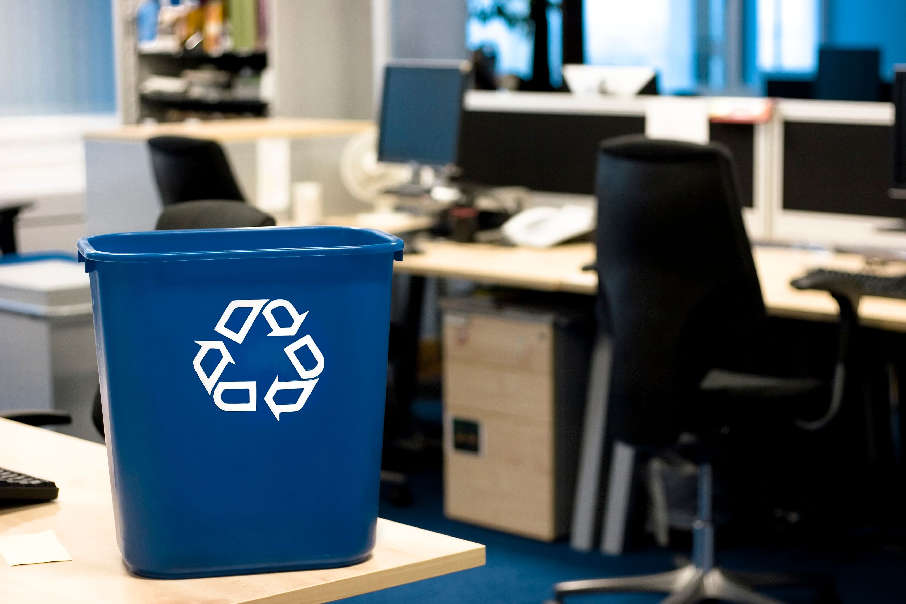 recycling bins office