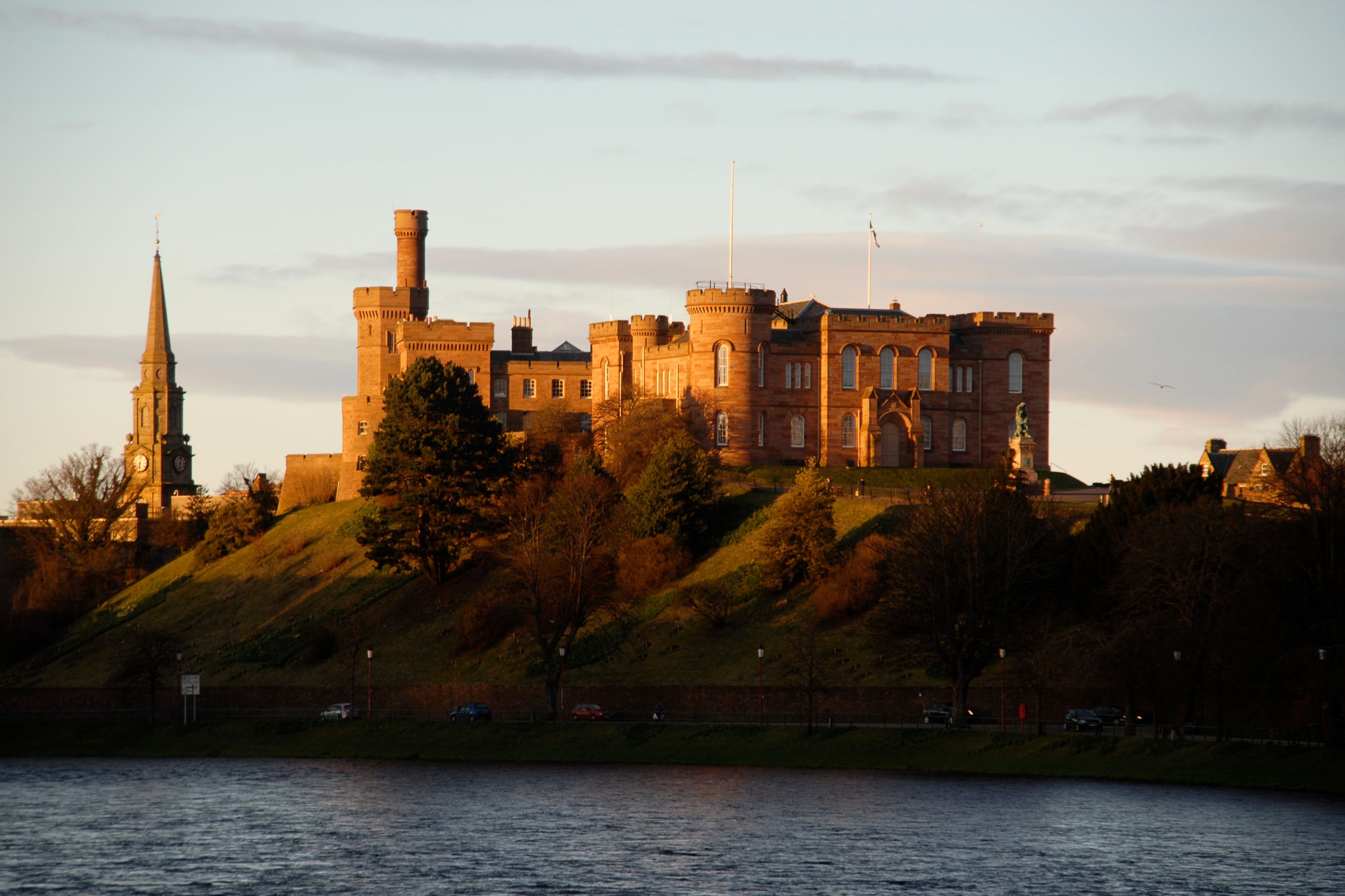 inverness castle winter