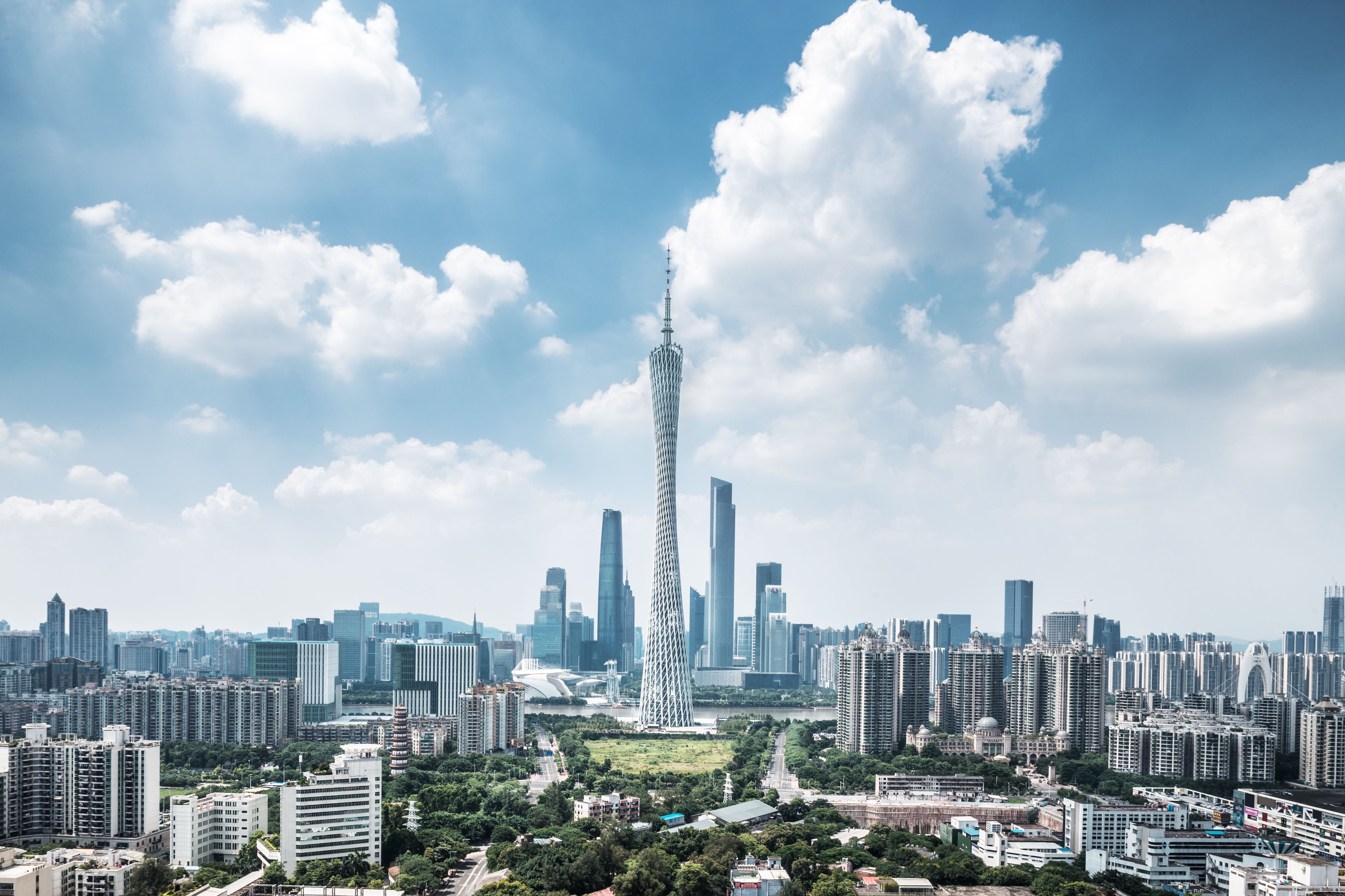 guangzhou skyline