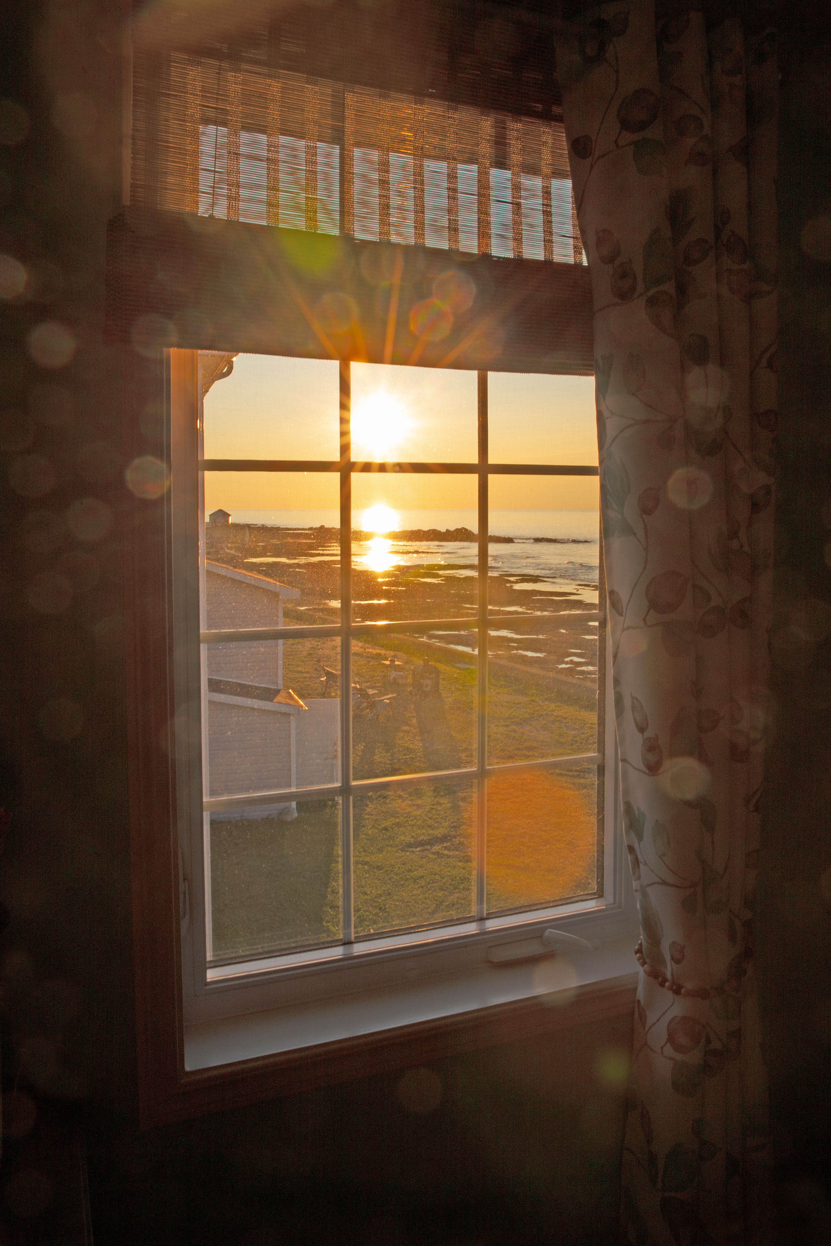 sunlight through window