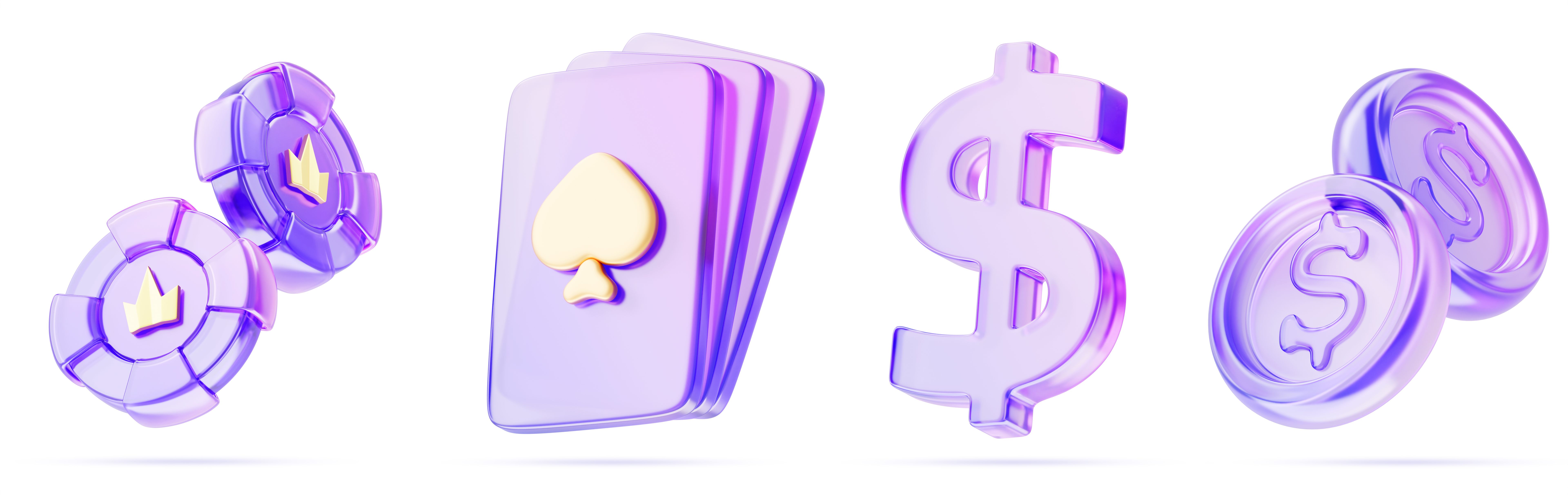 money and gaming tokens