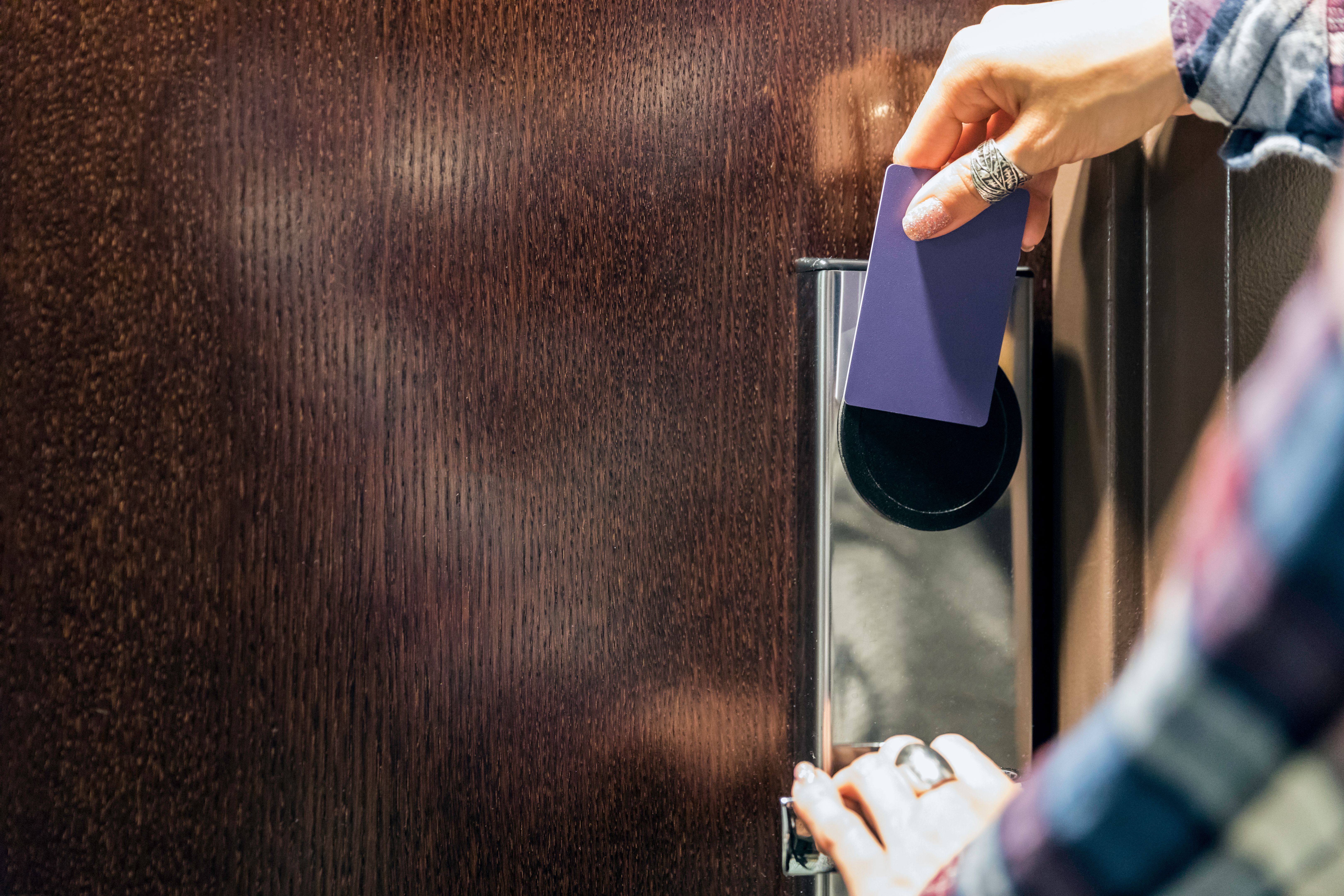 keyless entry hotel