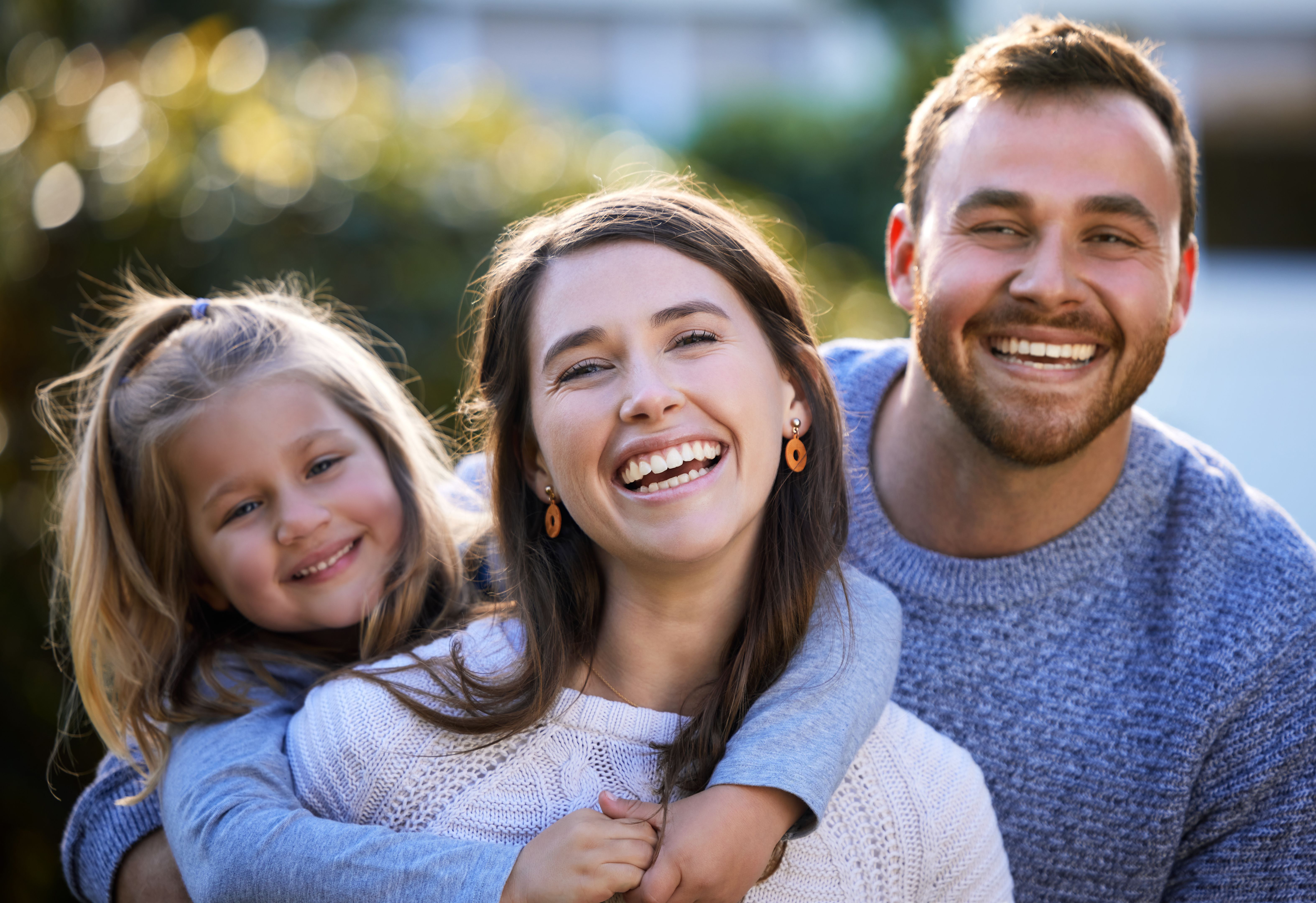 family outdoor photoshoot