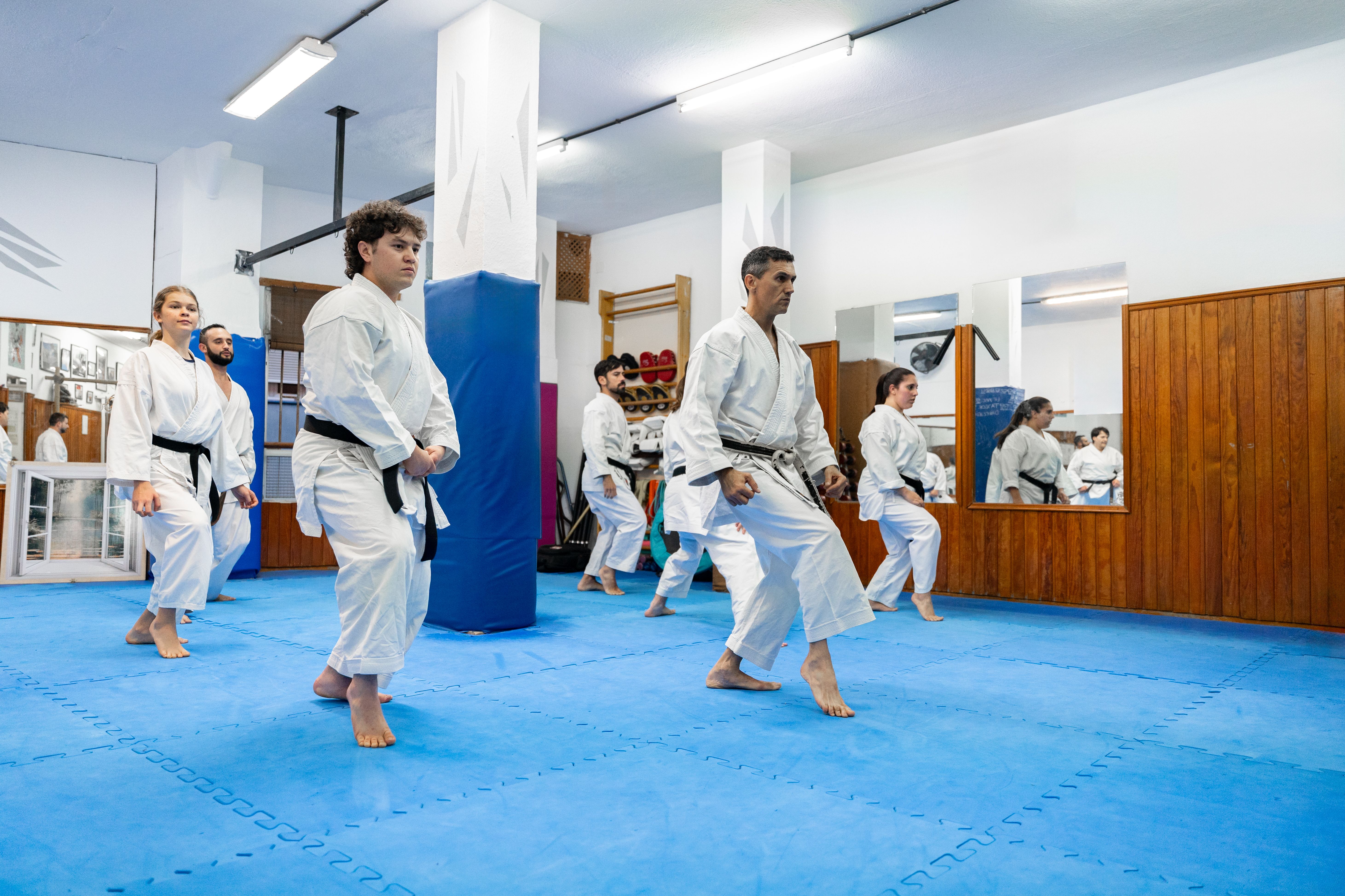 karate training