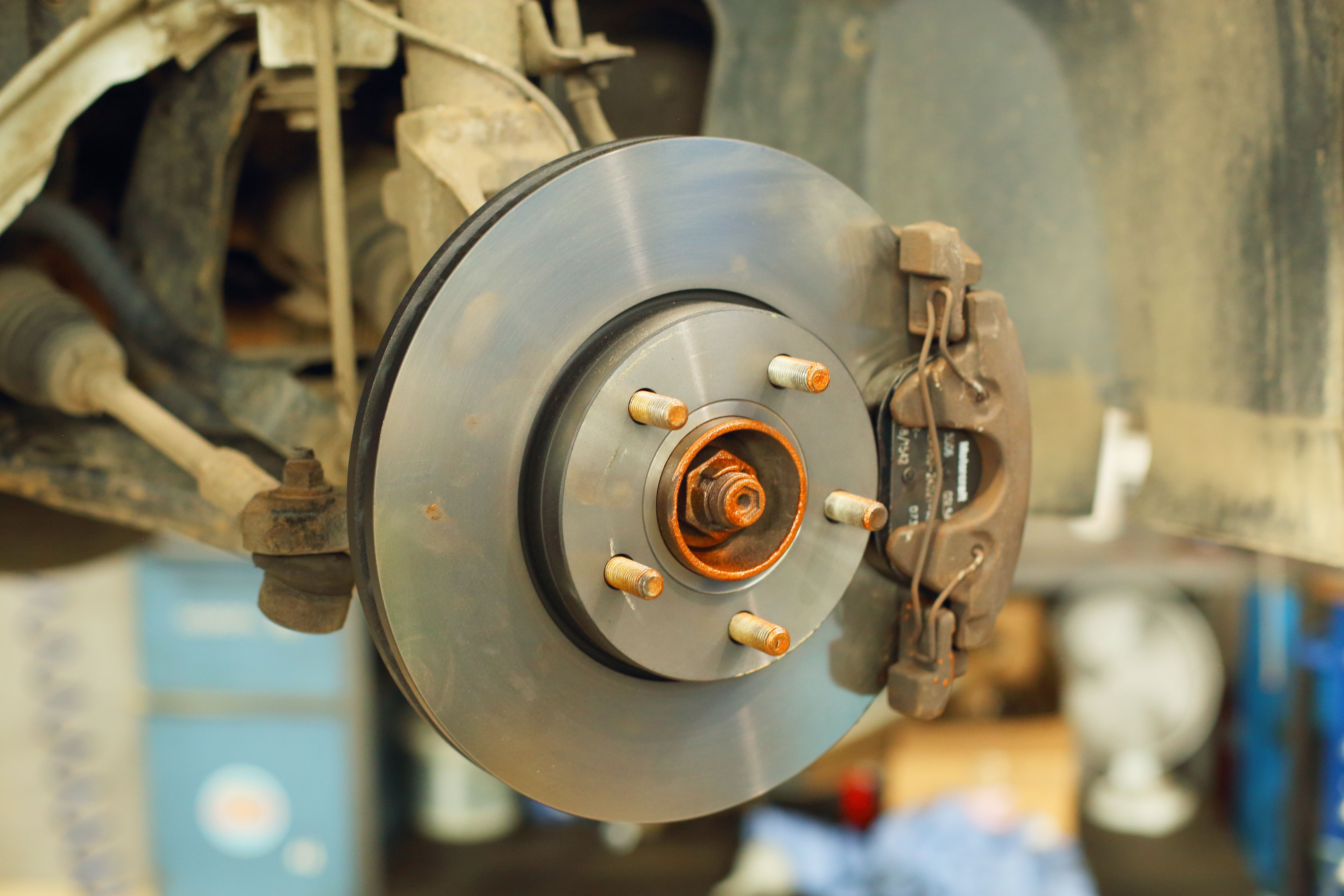 car brake inspection