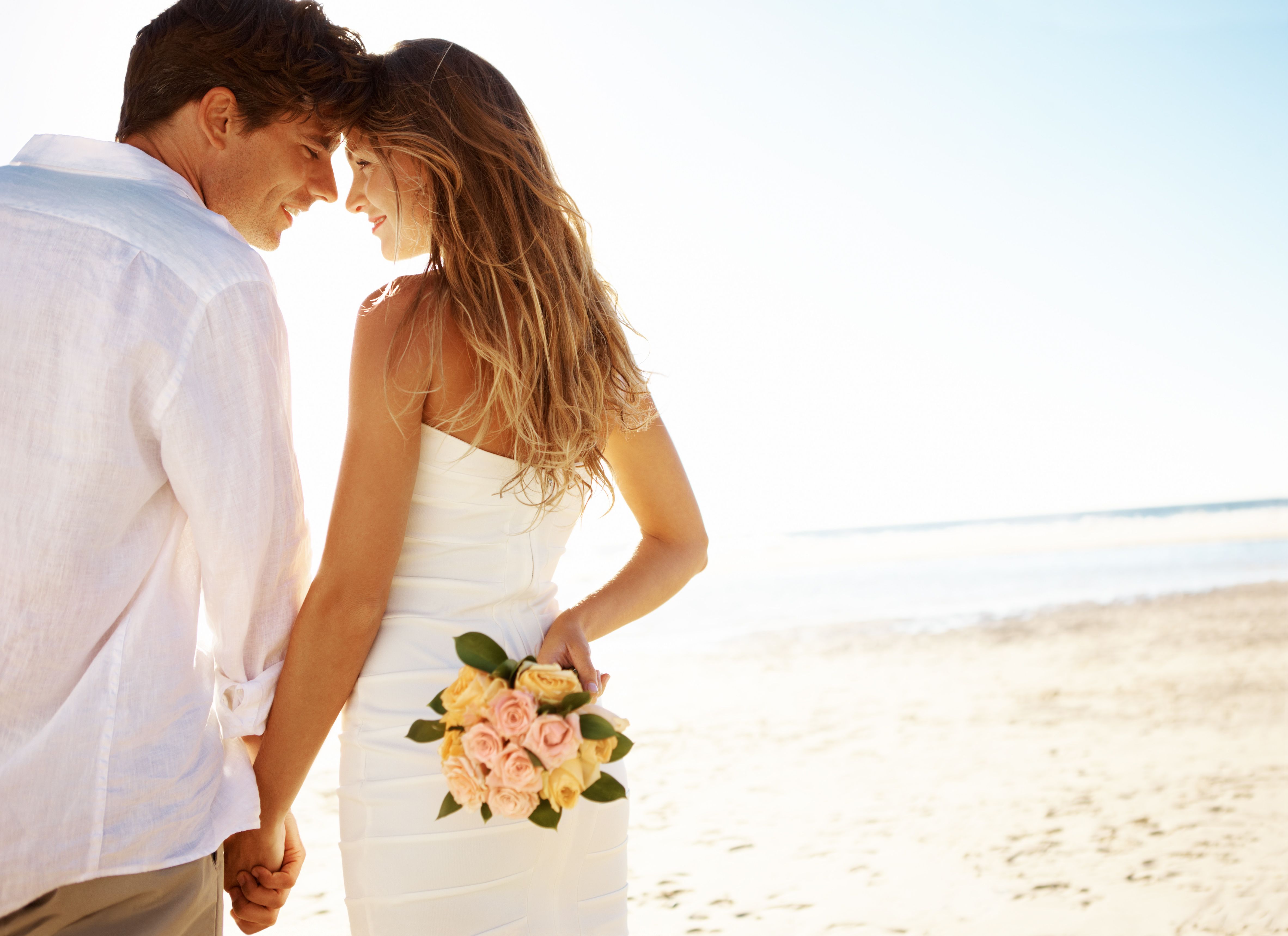 summer beach wedding