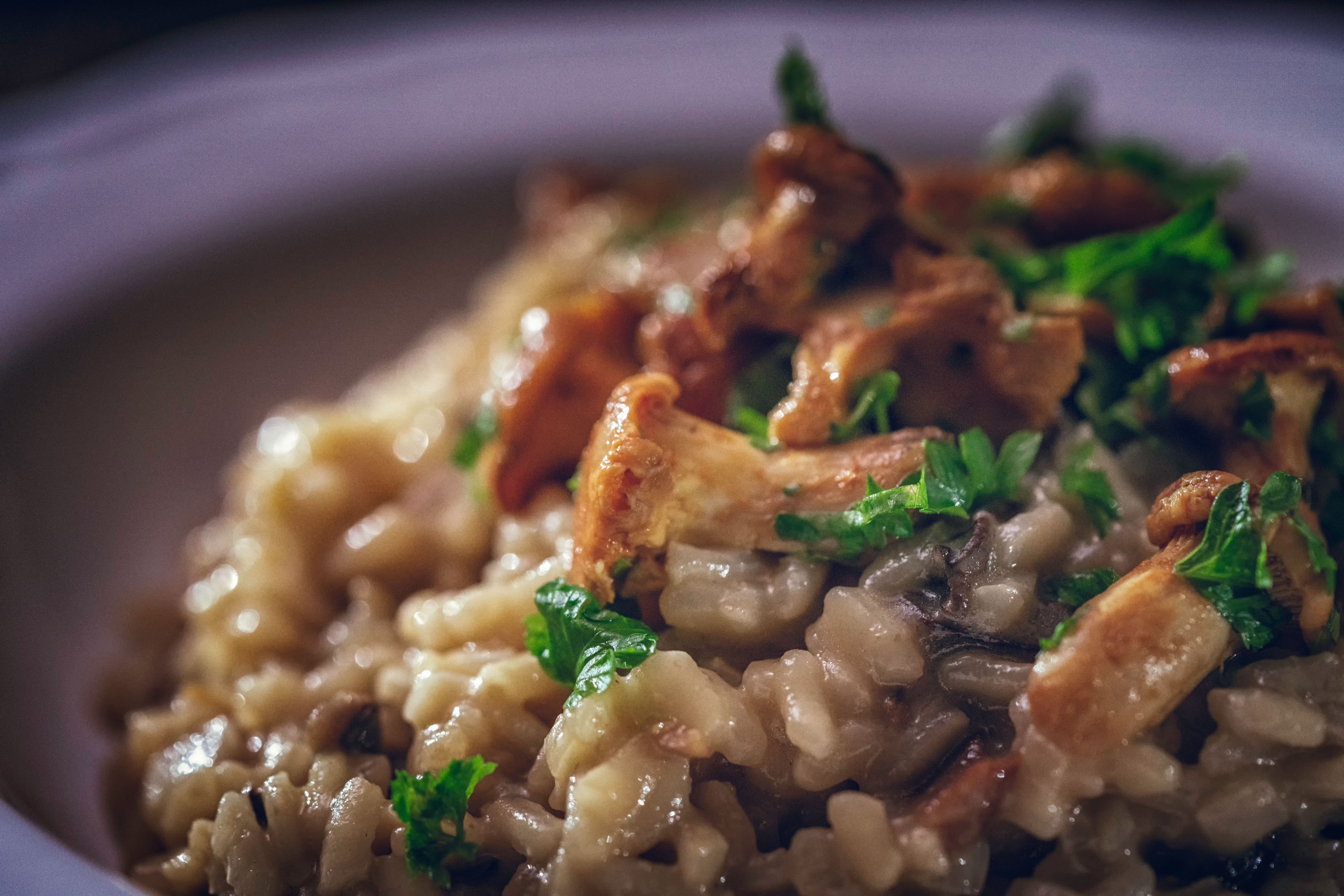 chanterelle risotto