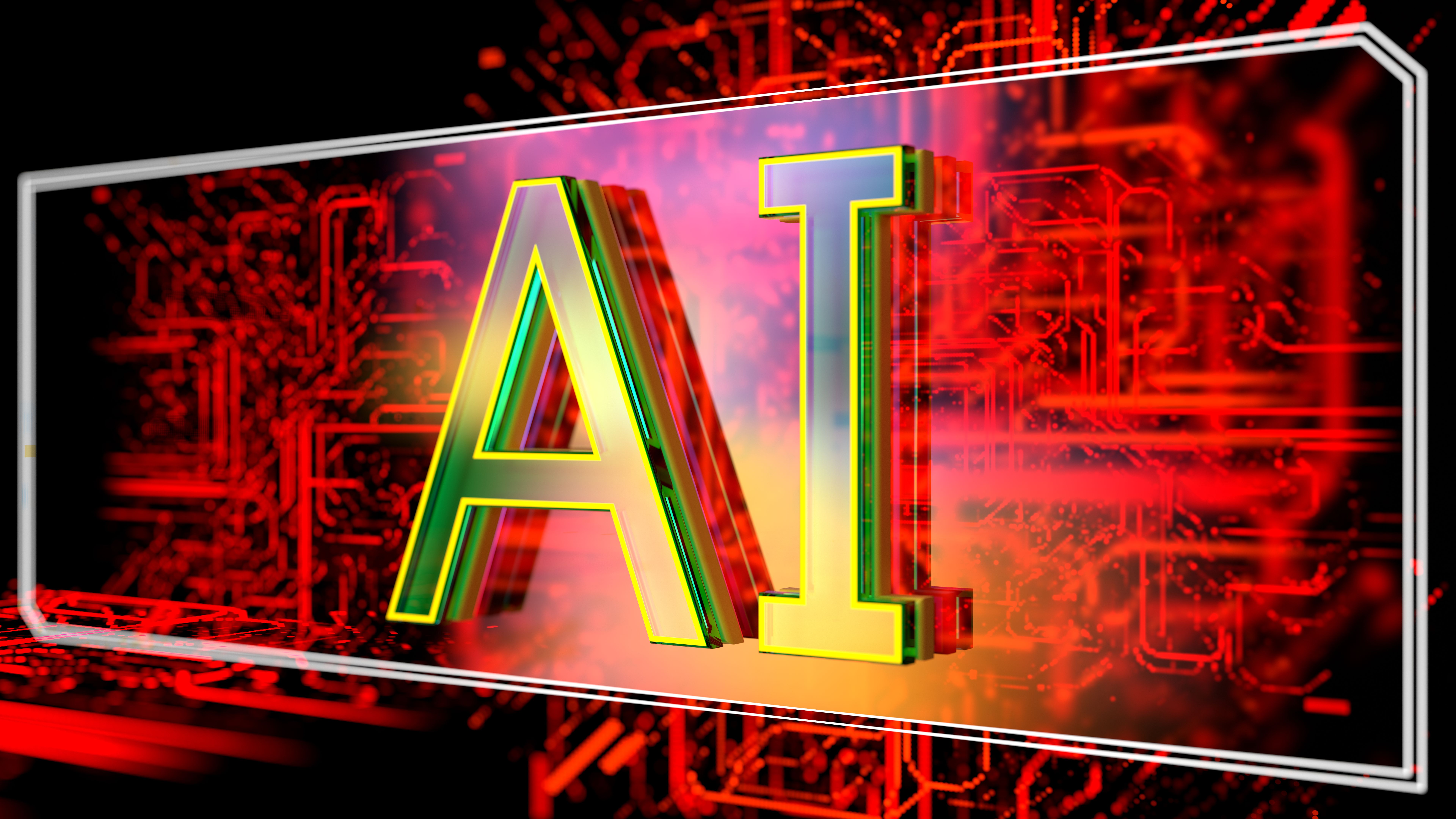 AI - Artificial Intelligence digital concept. innovations and technology