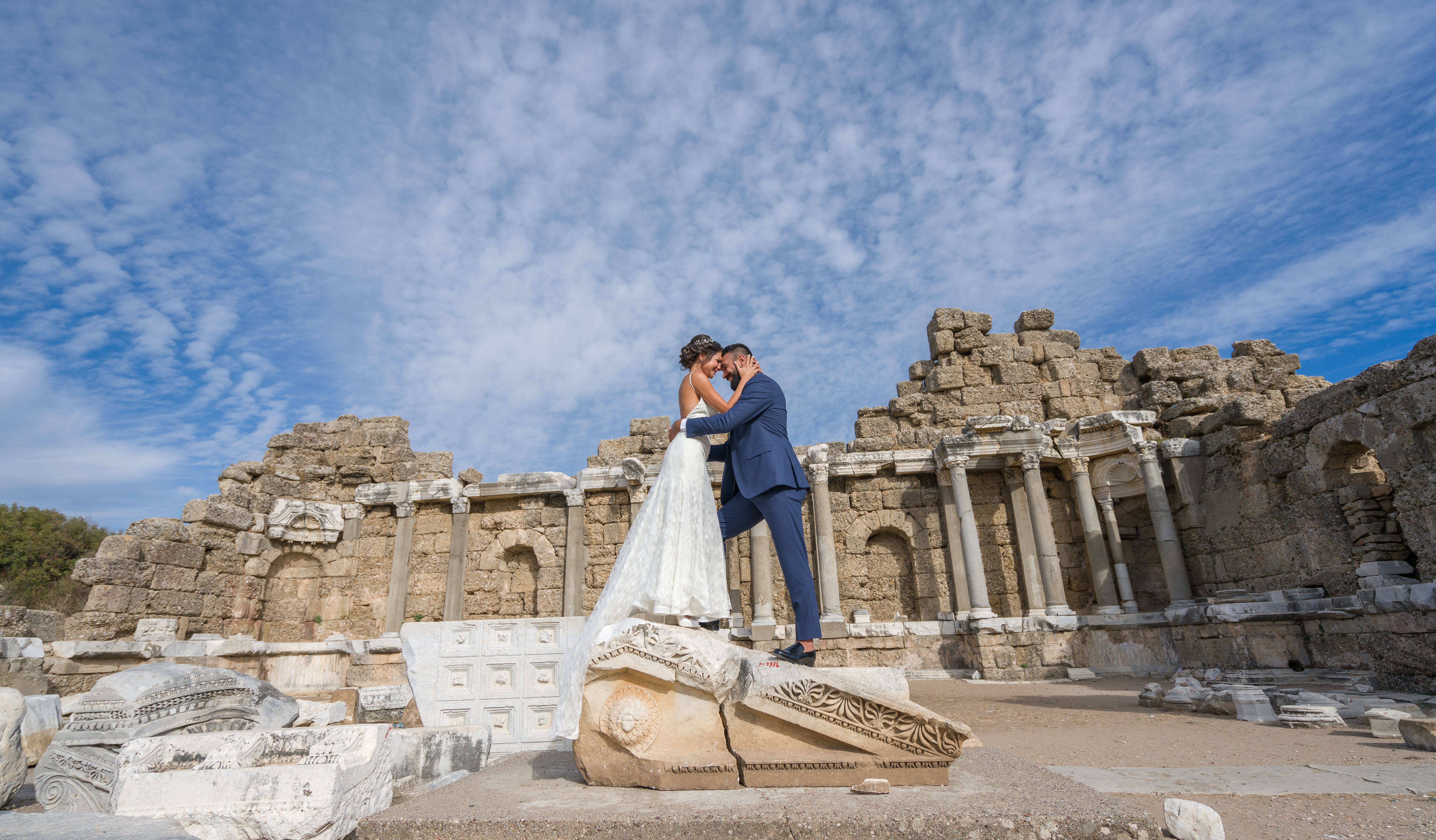 antalya historic site wedding