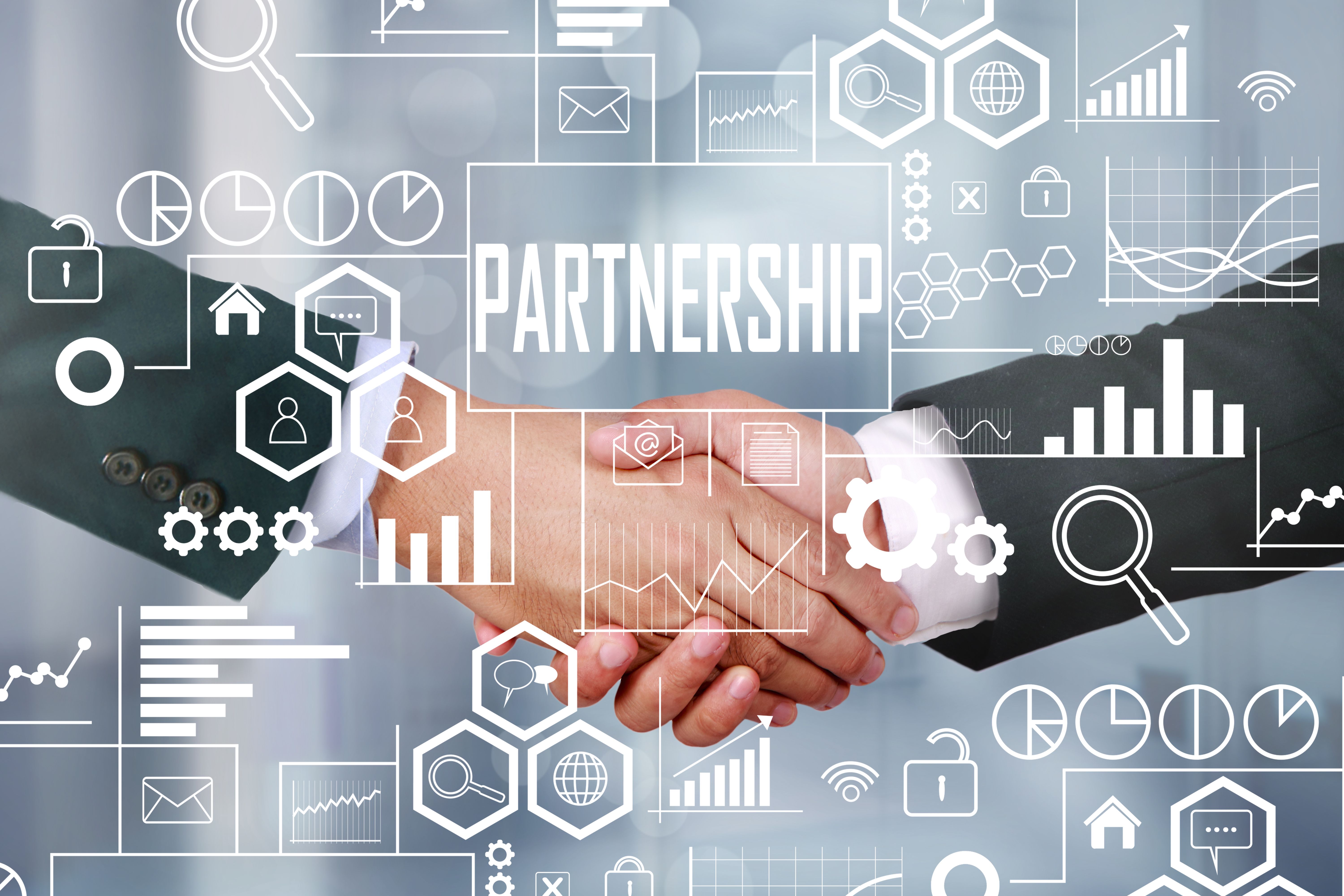 Agreement Partnership in Business Concept