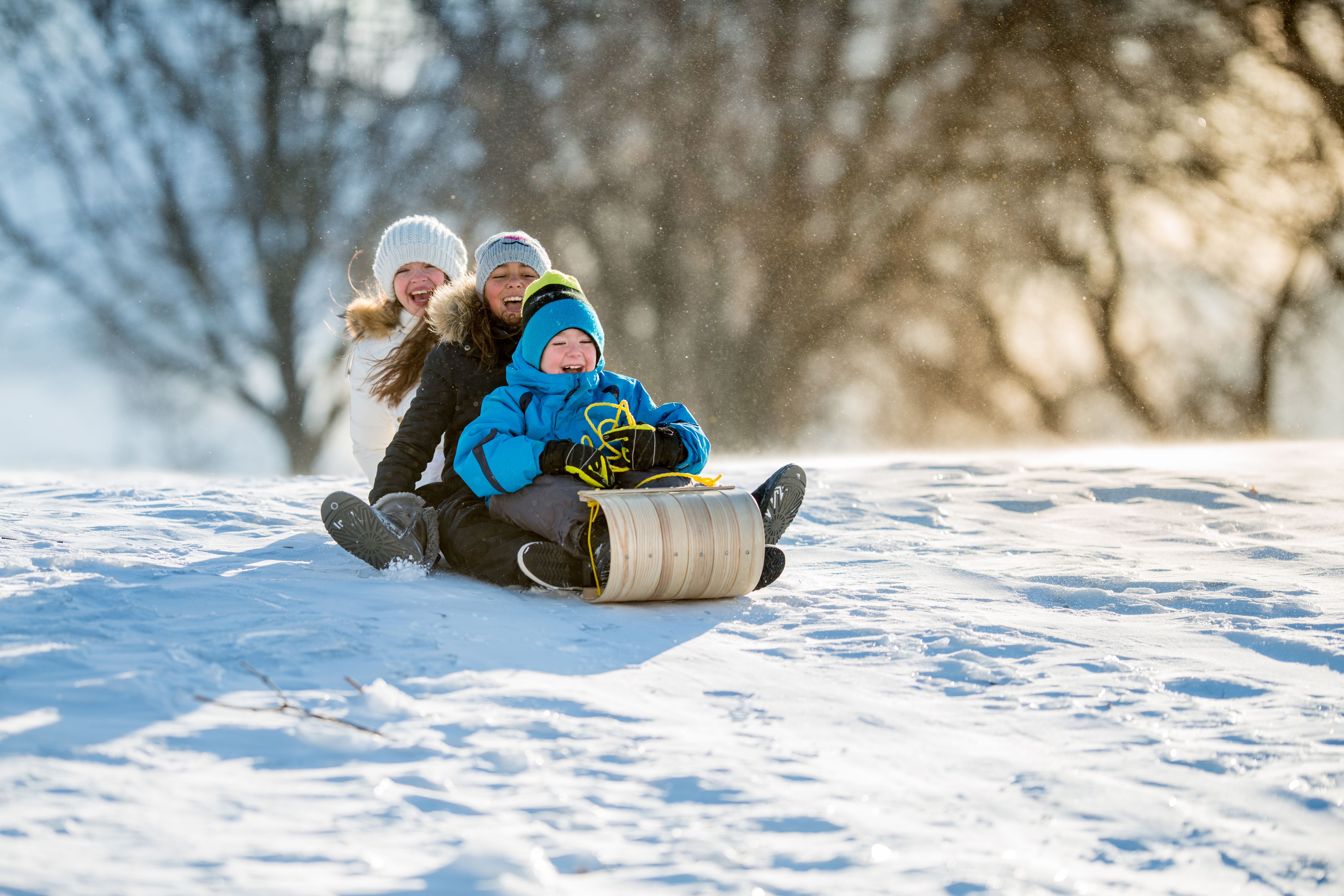 family snow activities