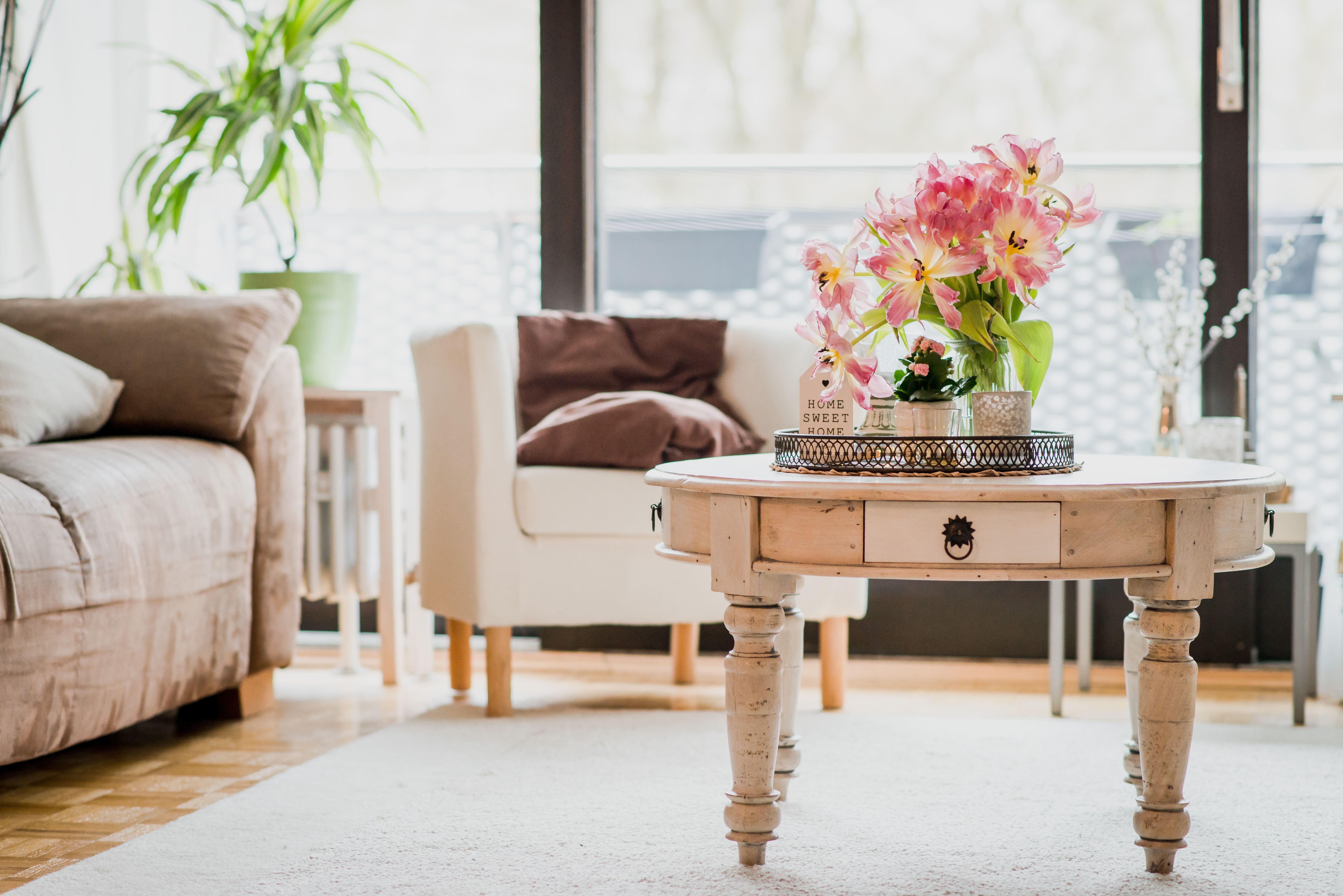 home furniture arrangement