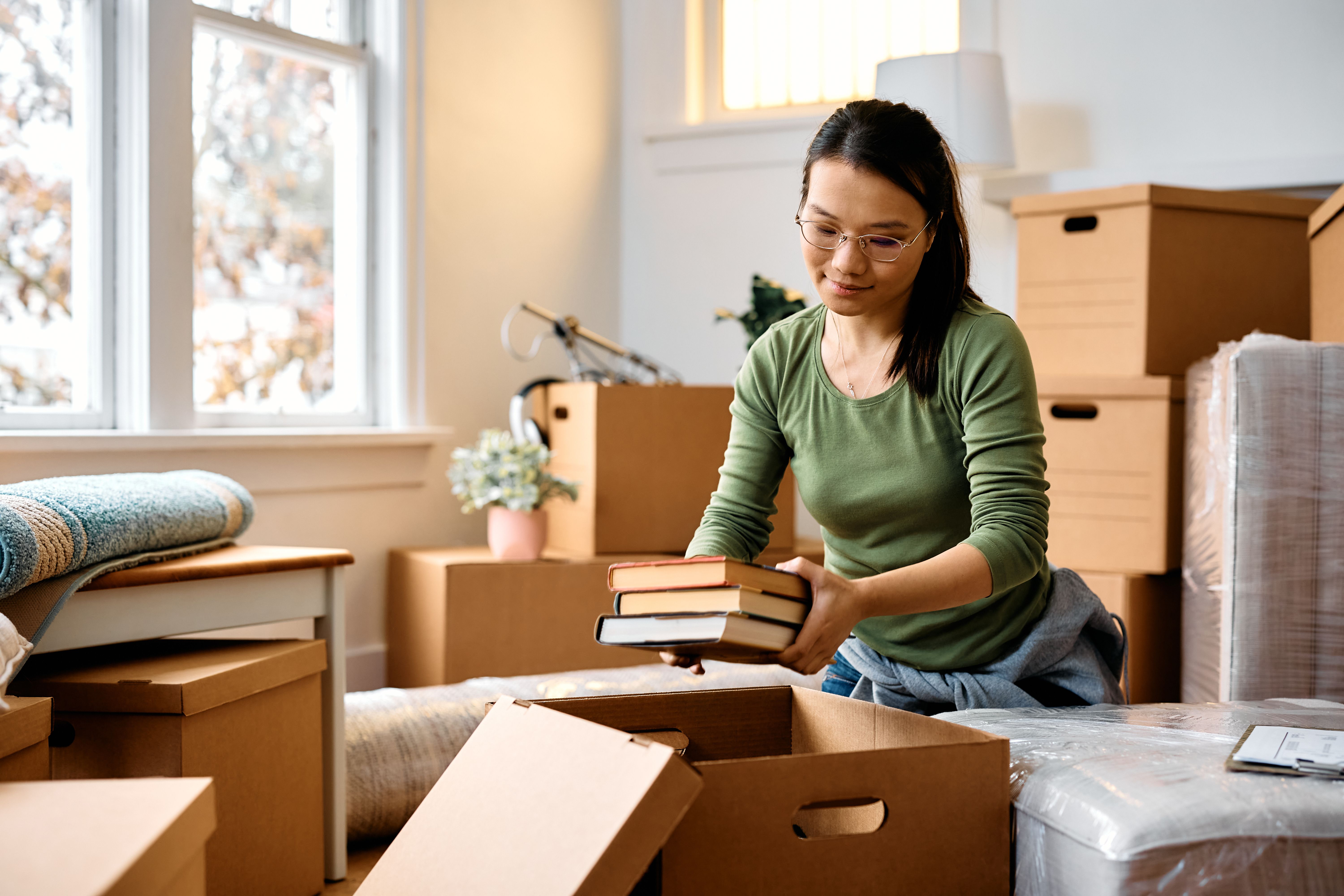 packing boxes