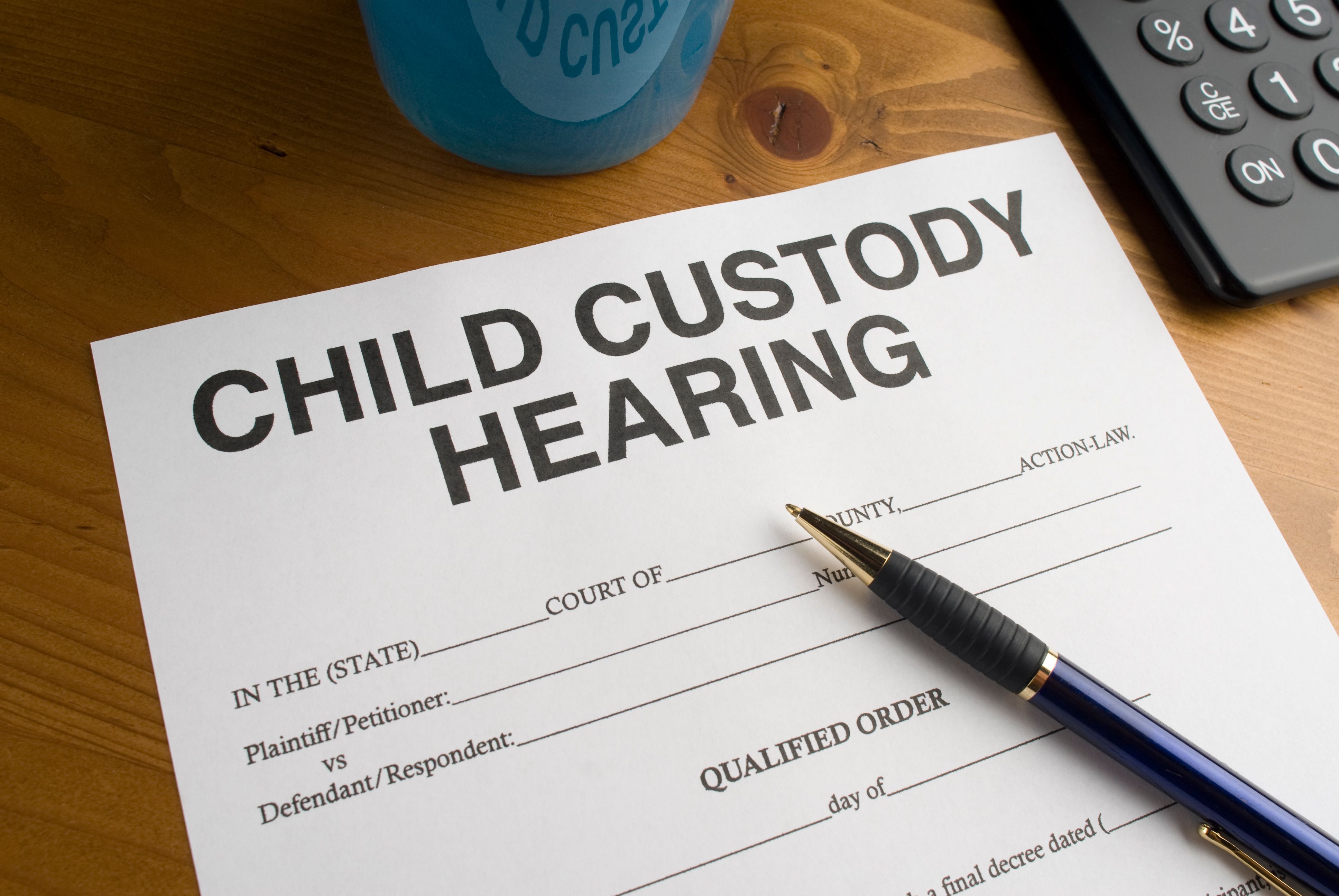 child custody hearing