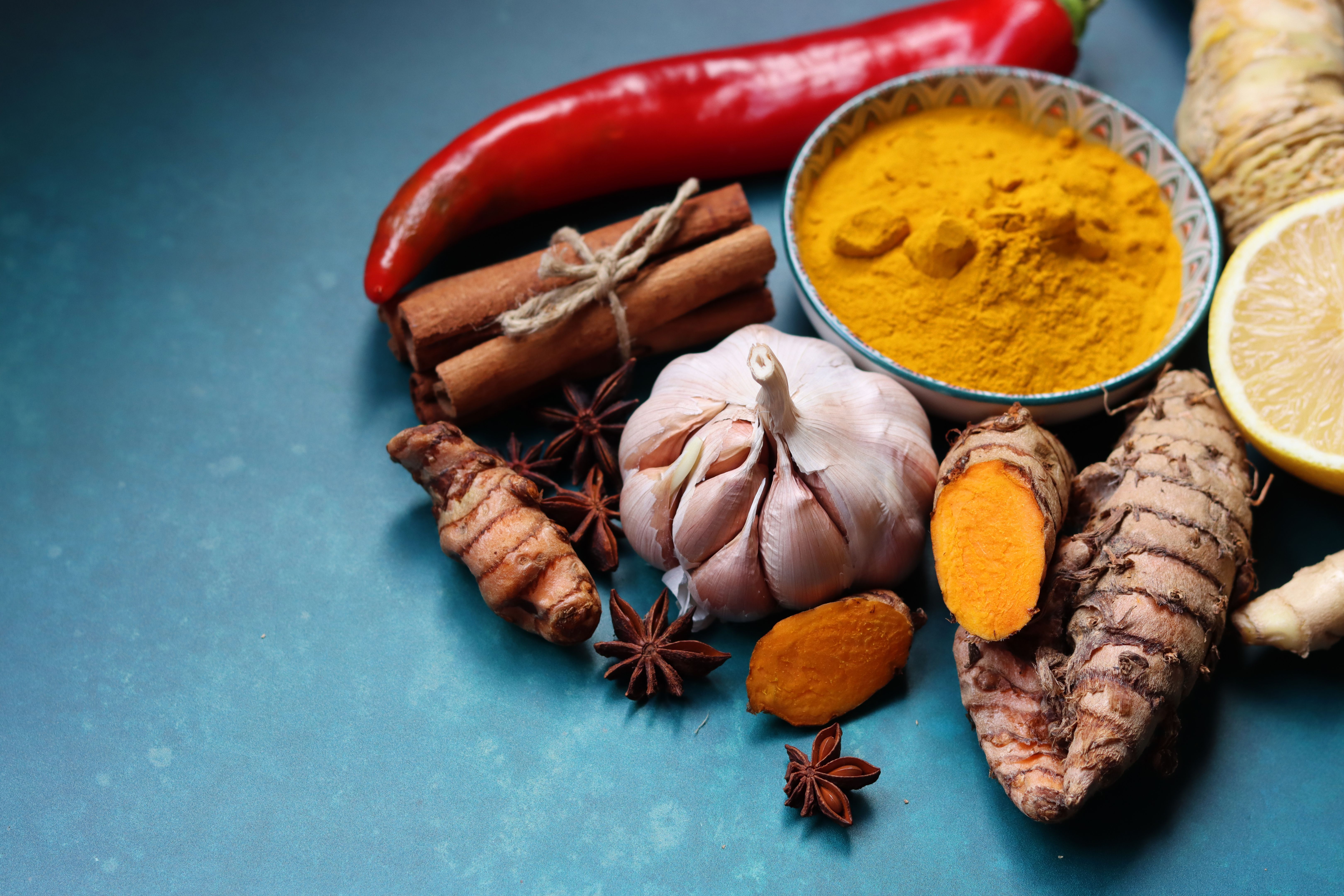 turmeric ginger garlic