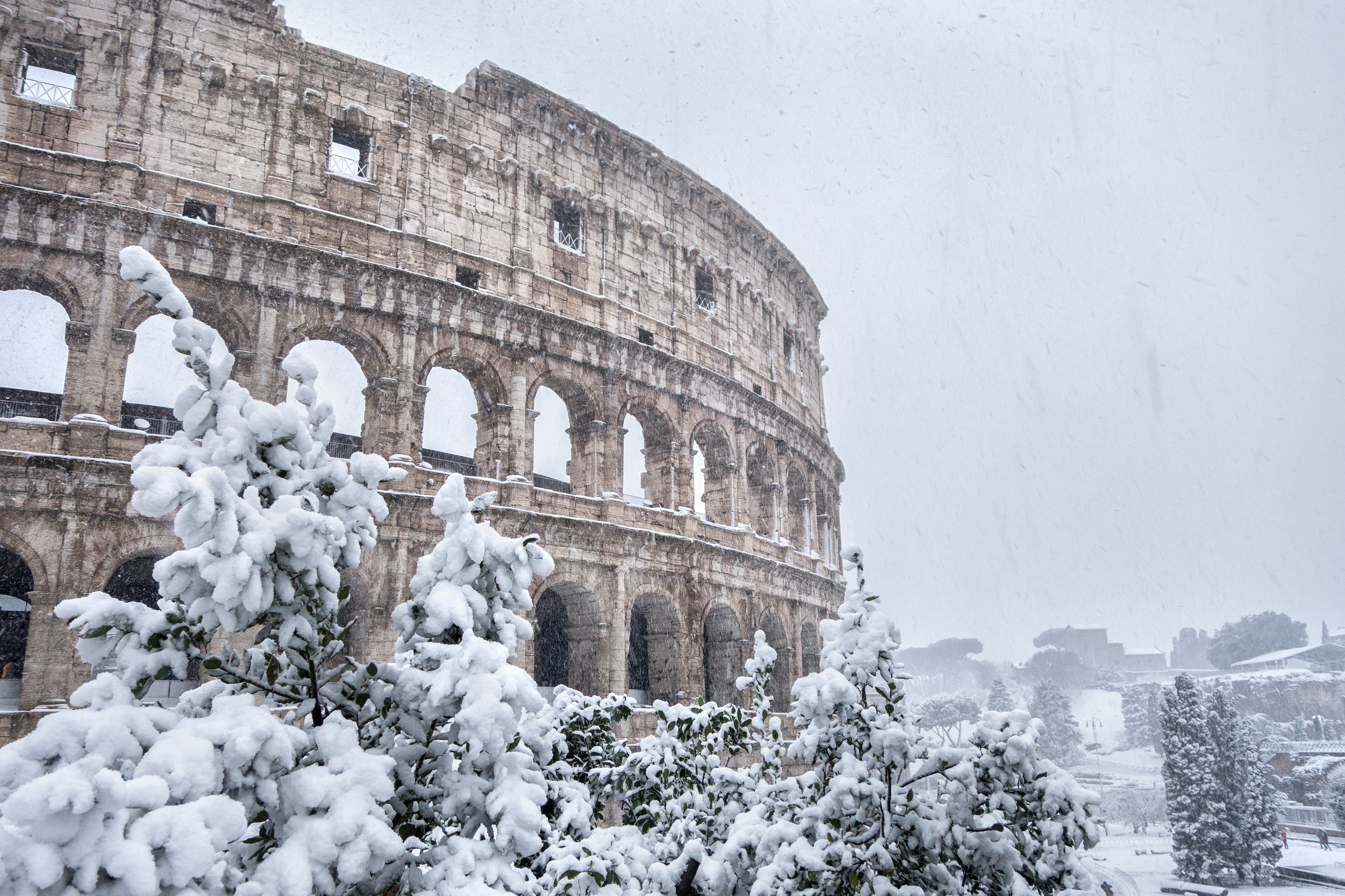 winter rome