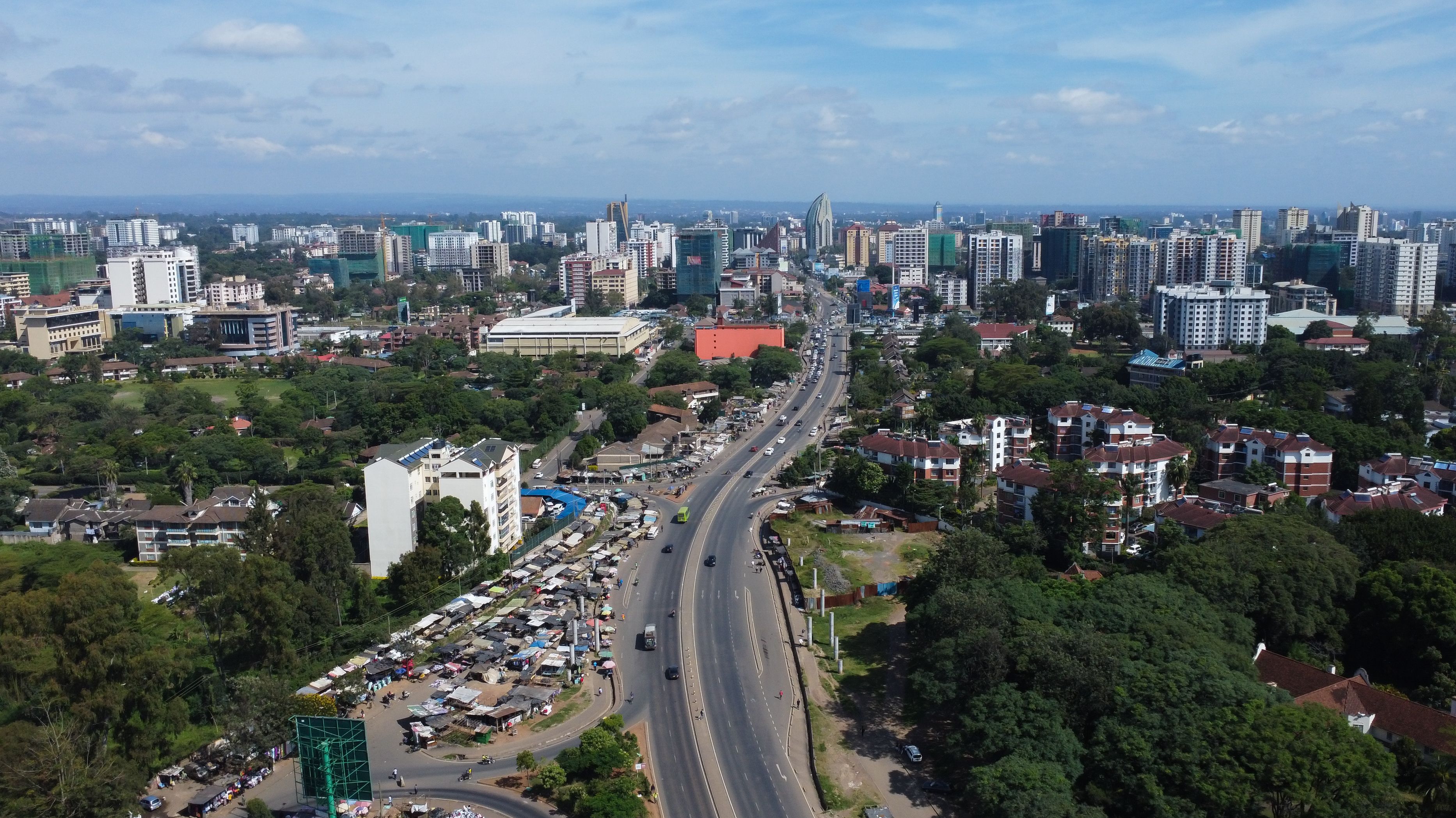 Nairobi skyline