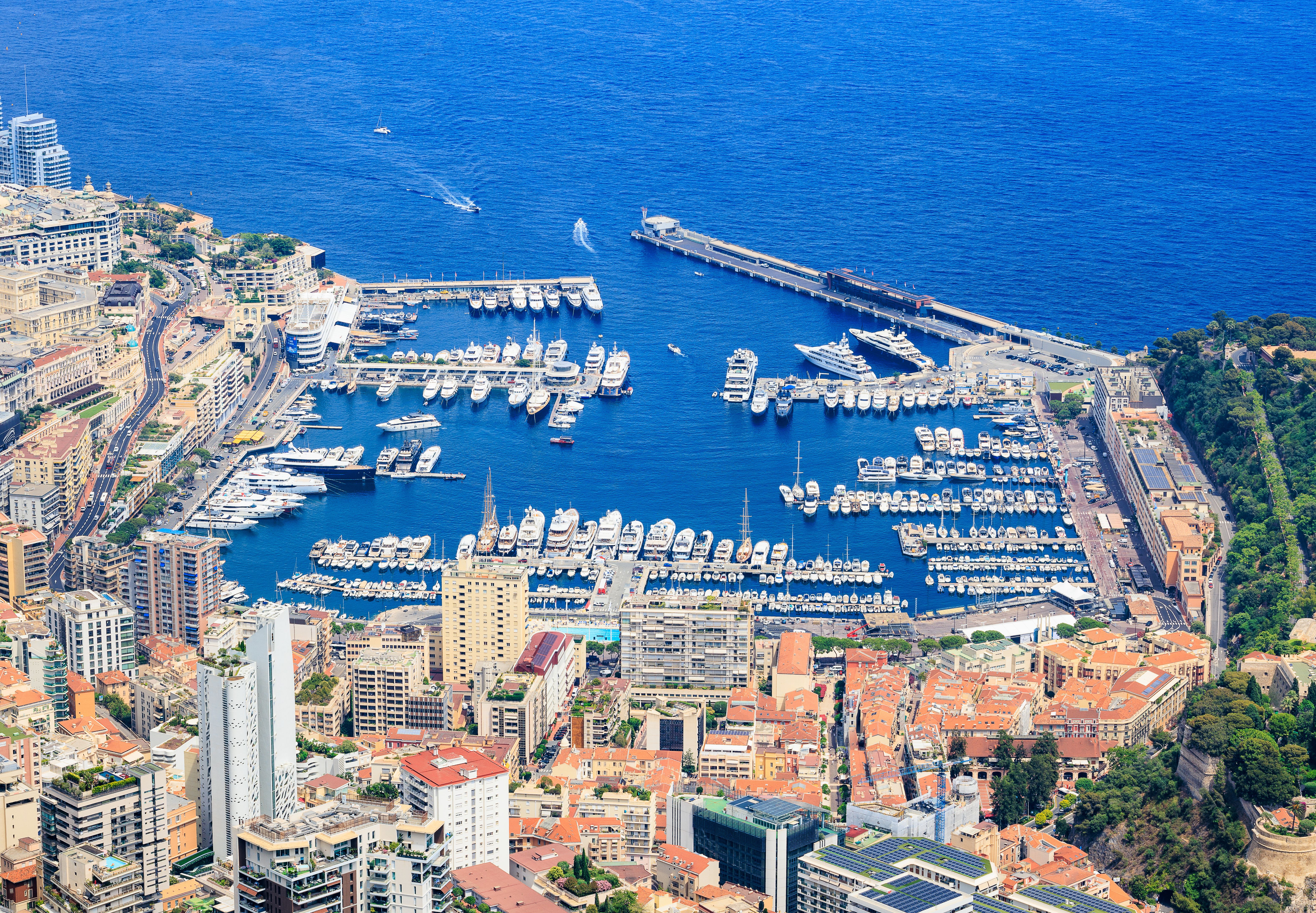 monaco skyline