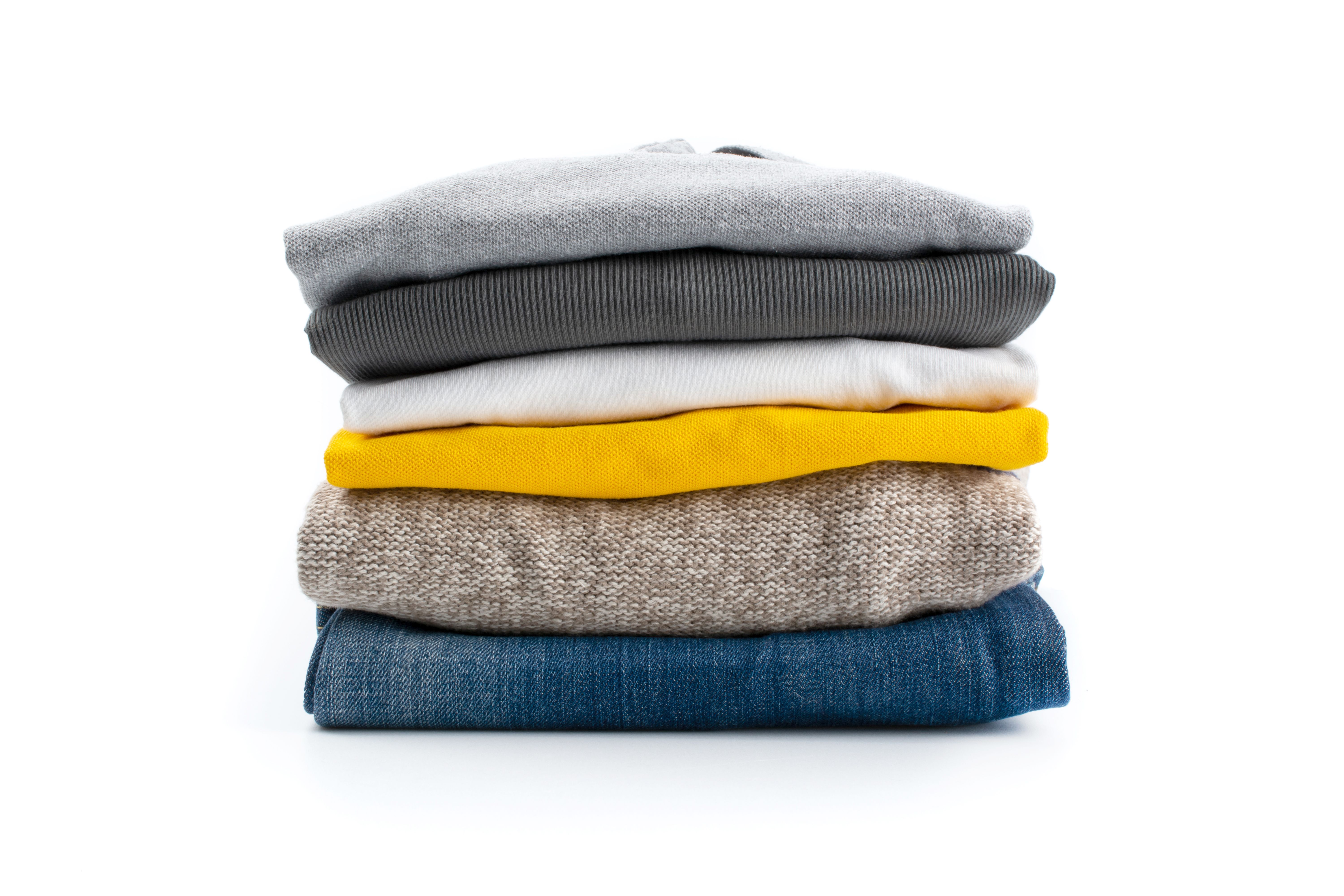 folded clothes