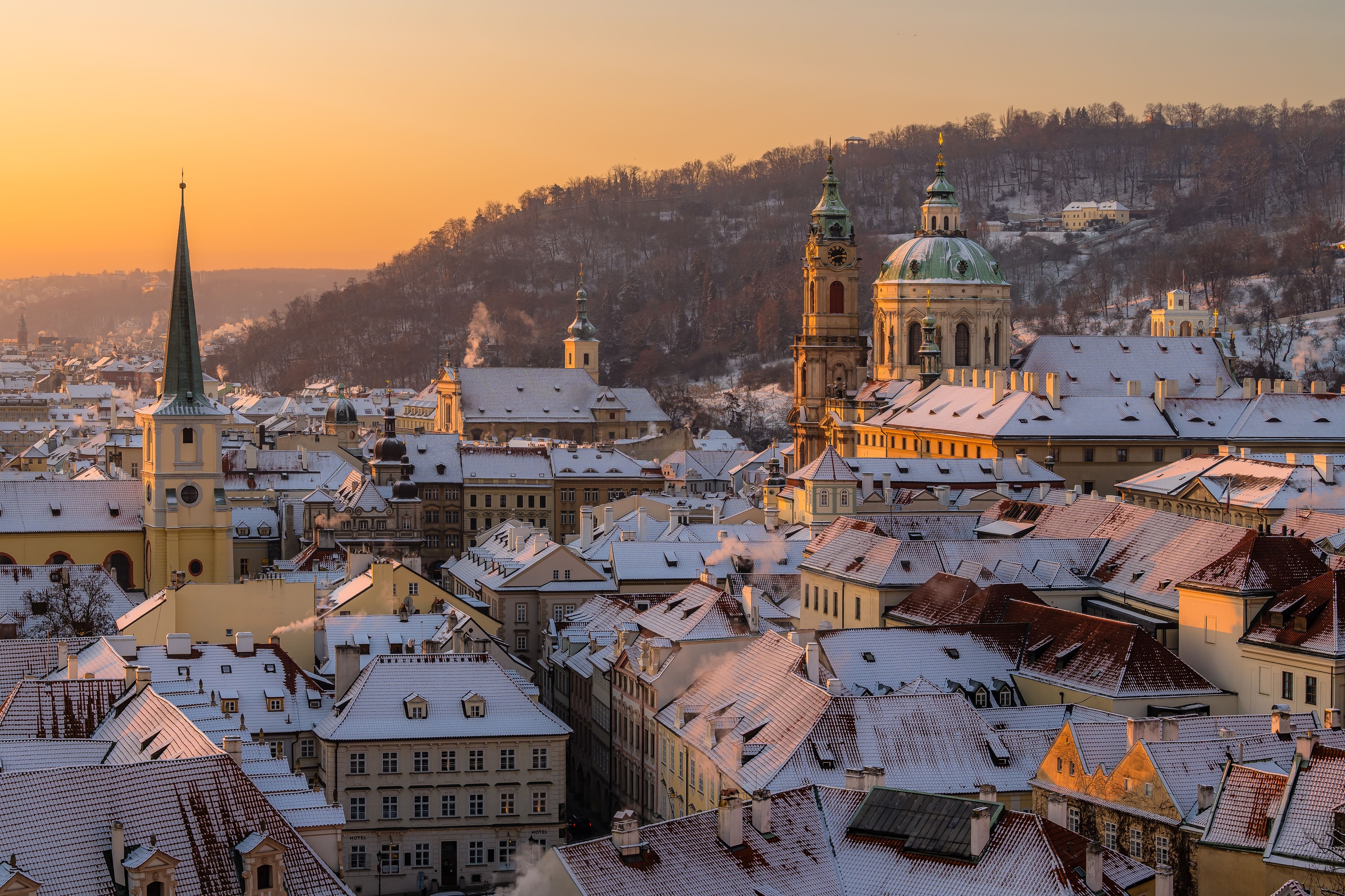 prague winter