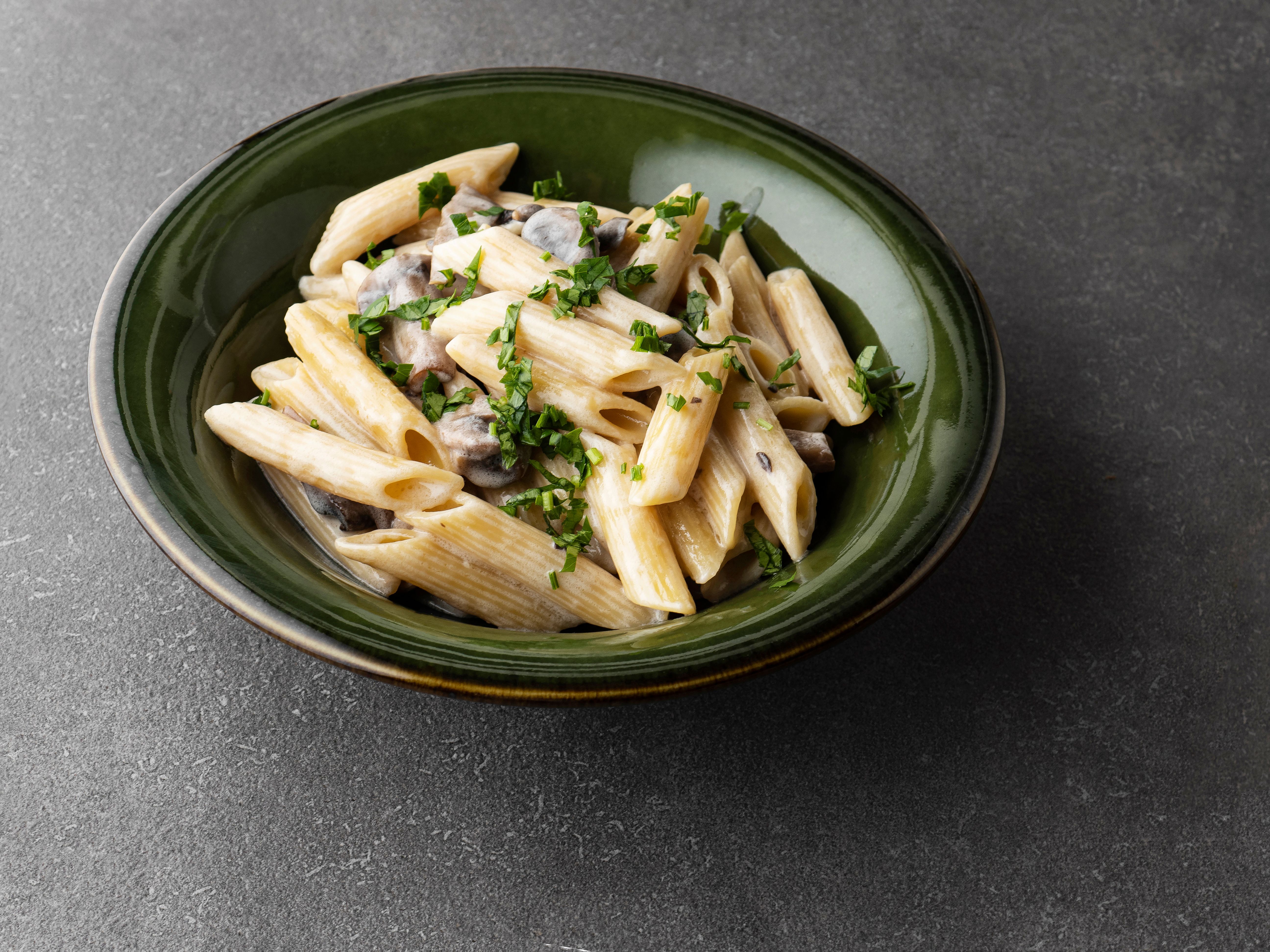 creamy mushroom pasta