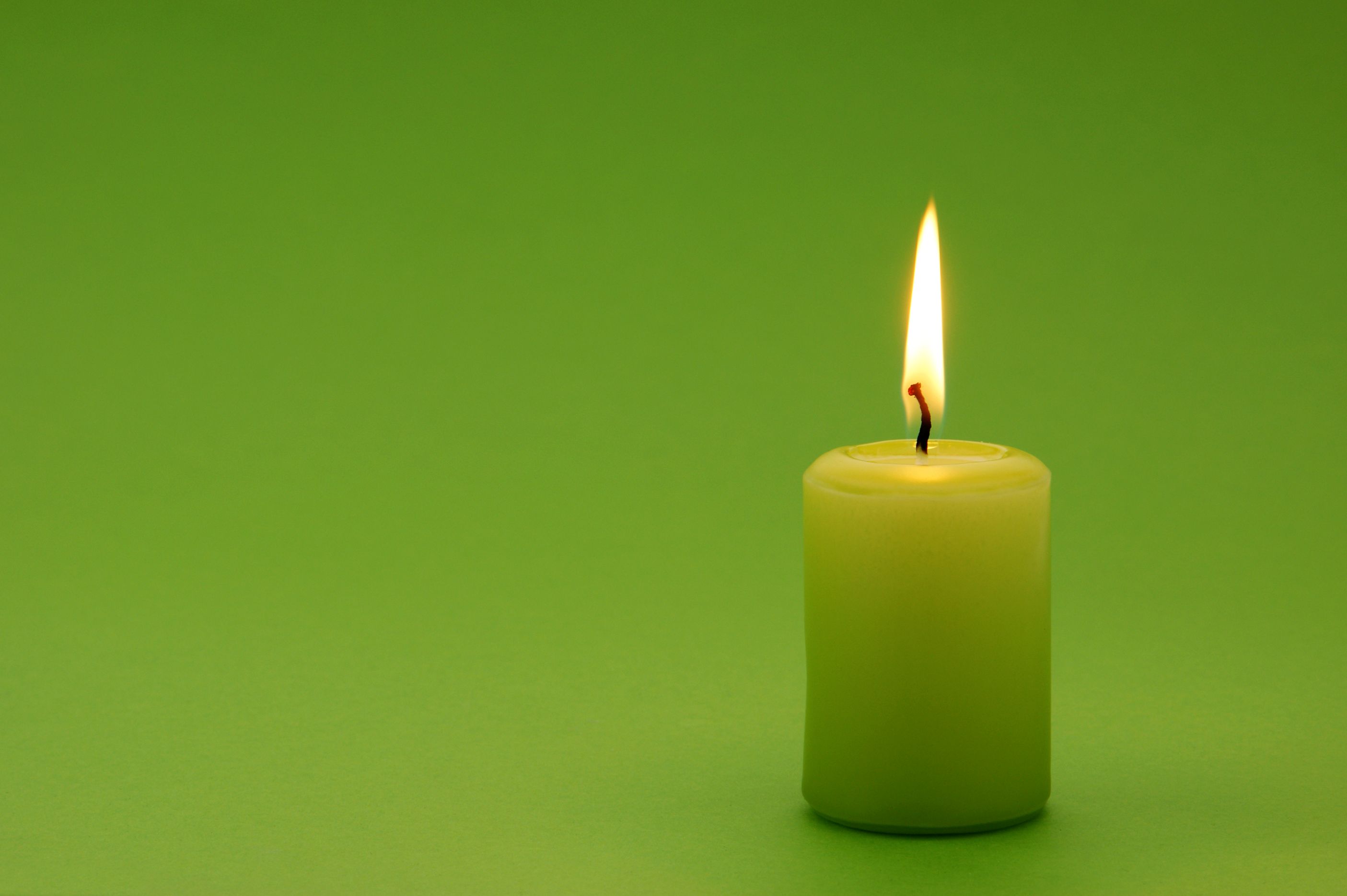 green candles