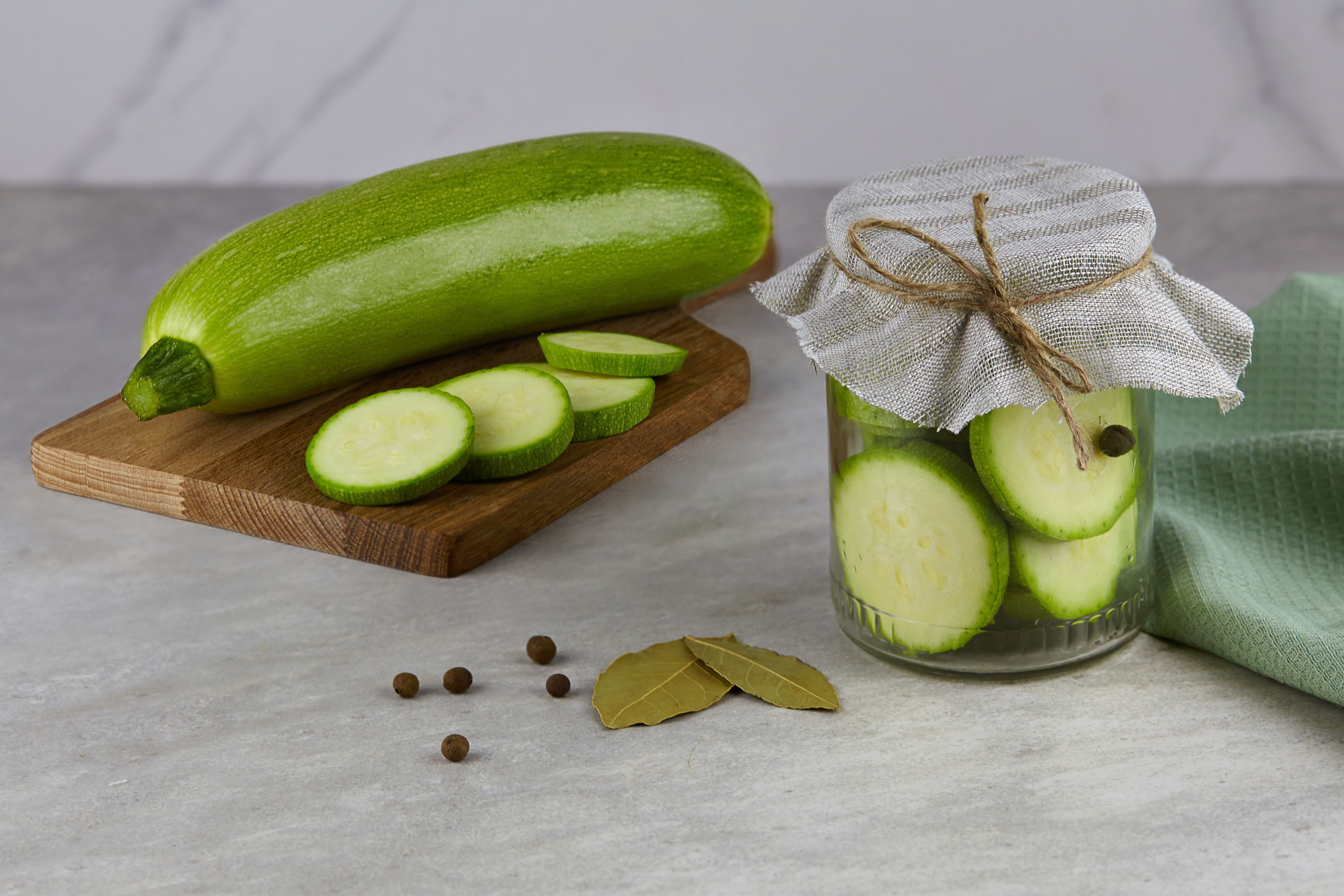 fermented zucchini