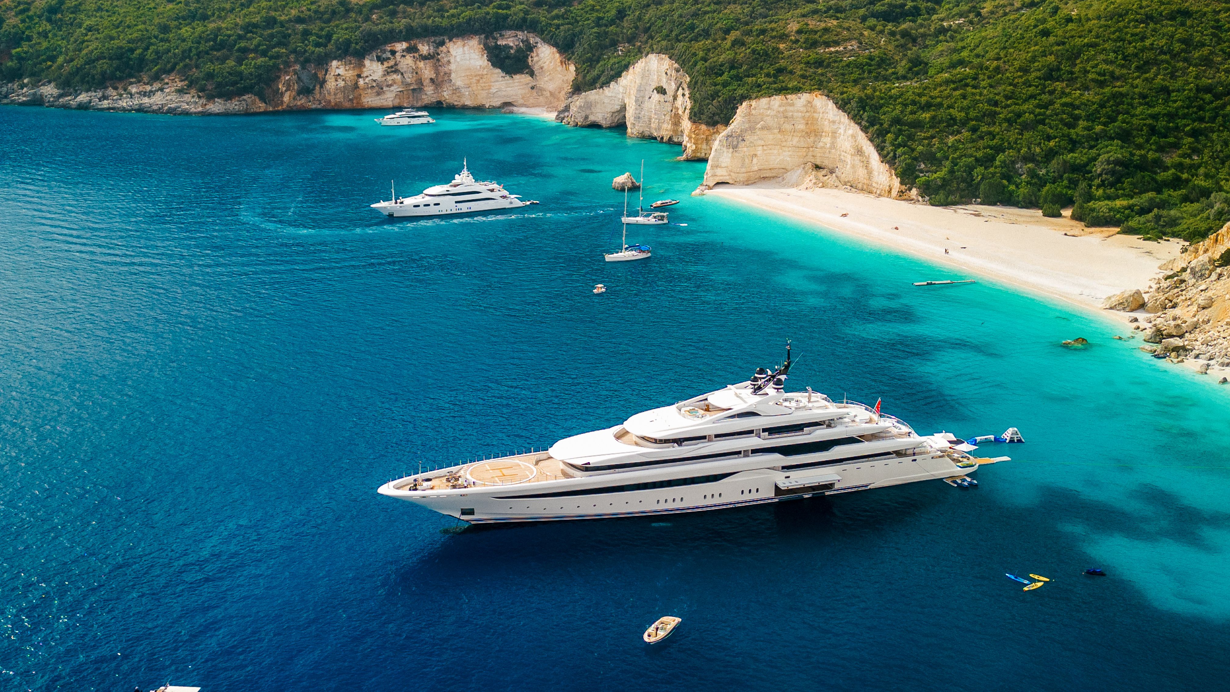 yacht drone