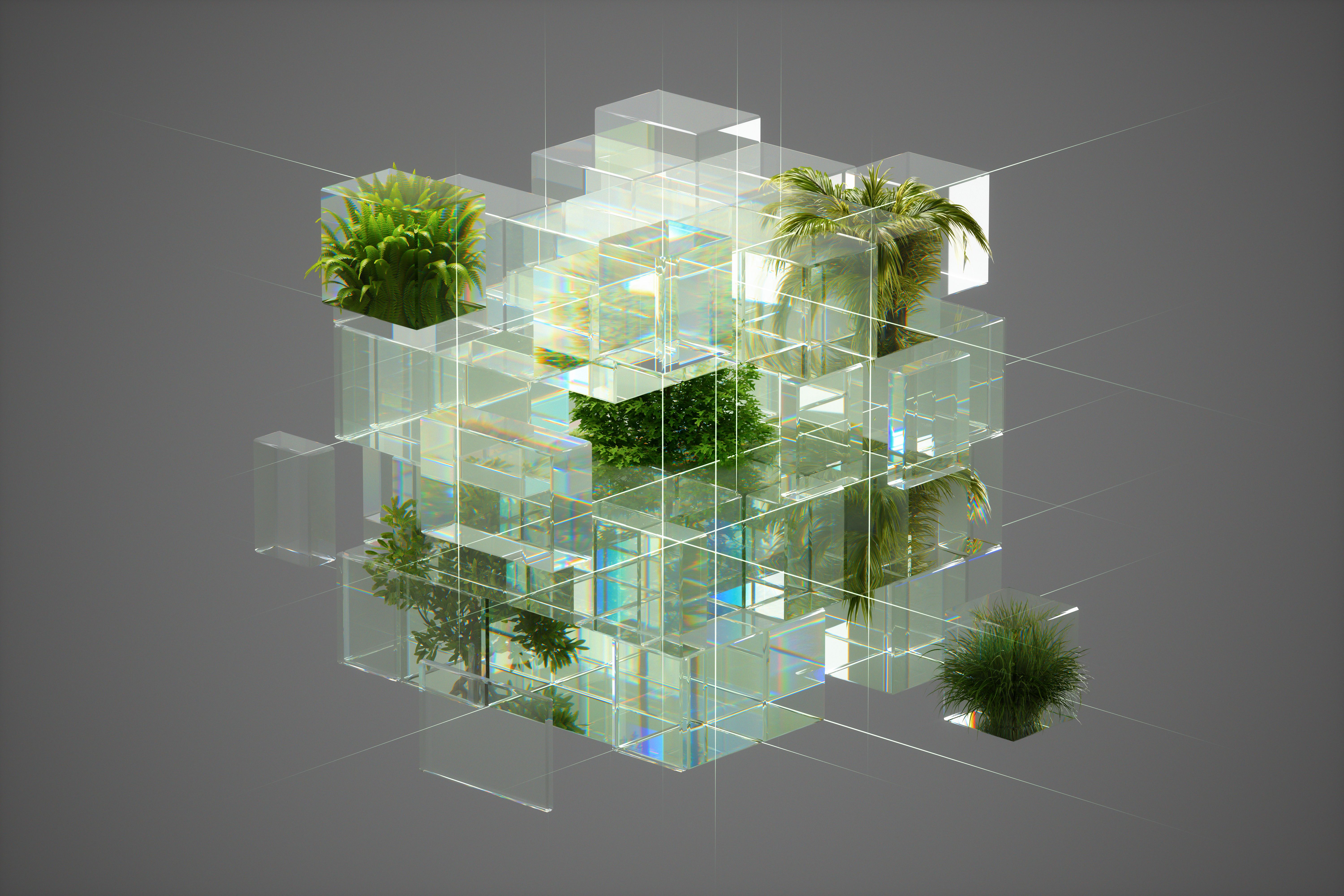 clean glass building