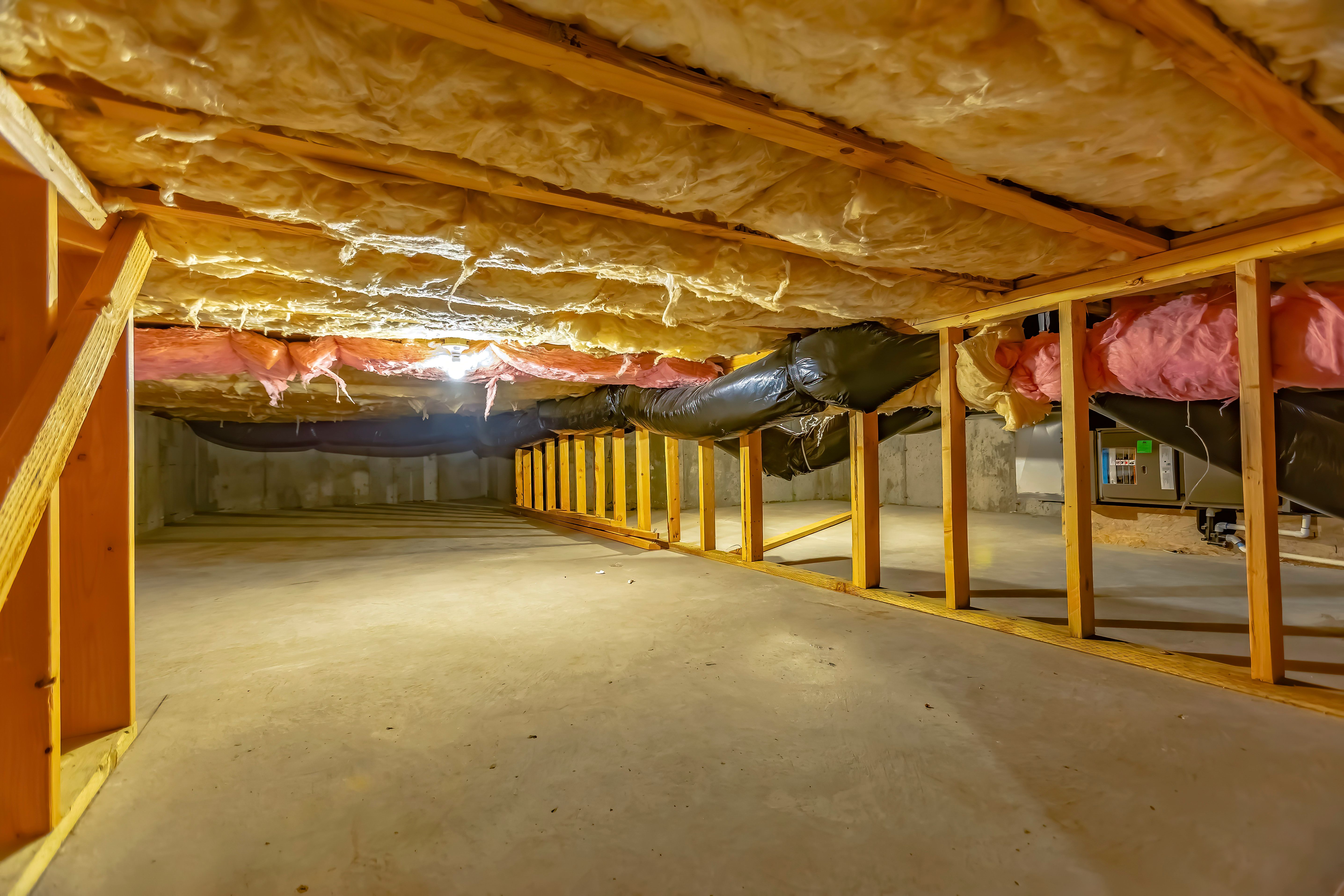 insulated crawlspace