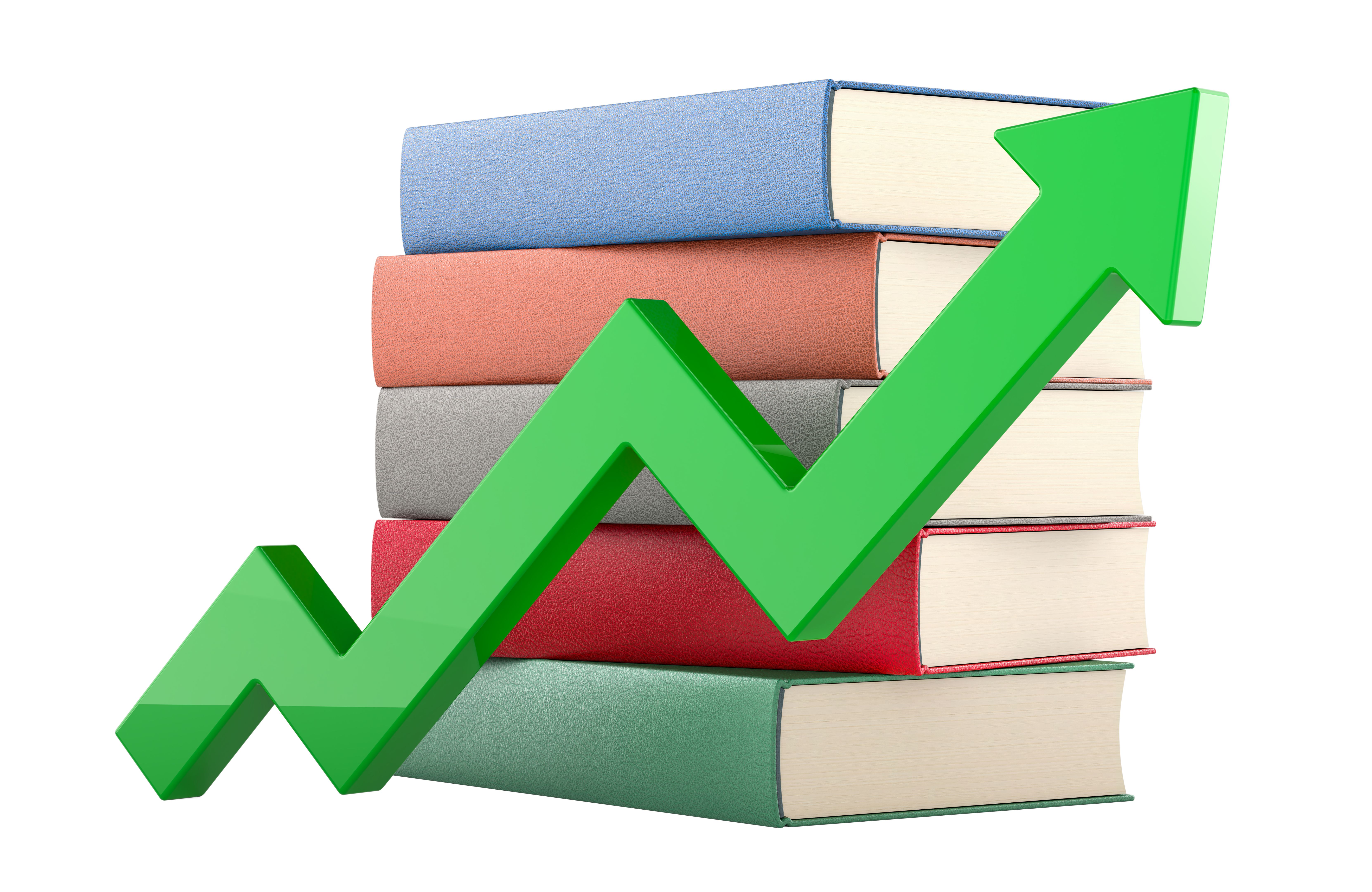 book sales graph