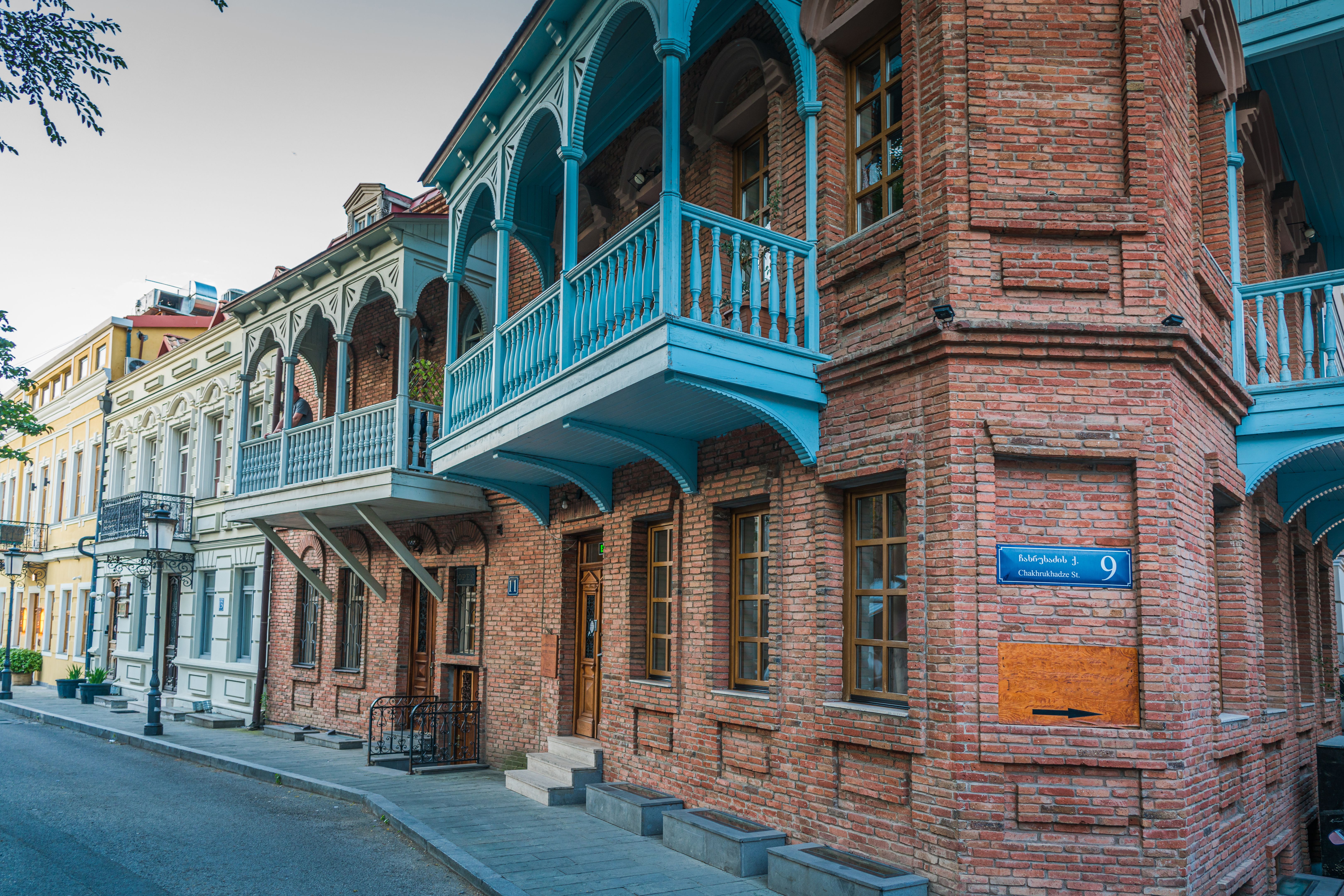 View of Tbilisi, Georgia country old Tbilisi